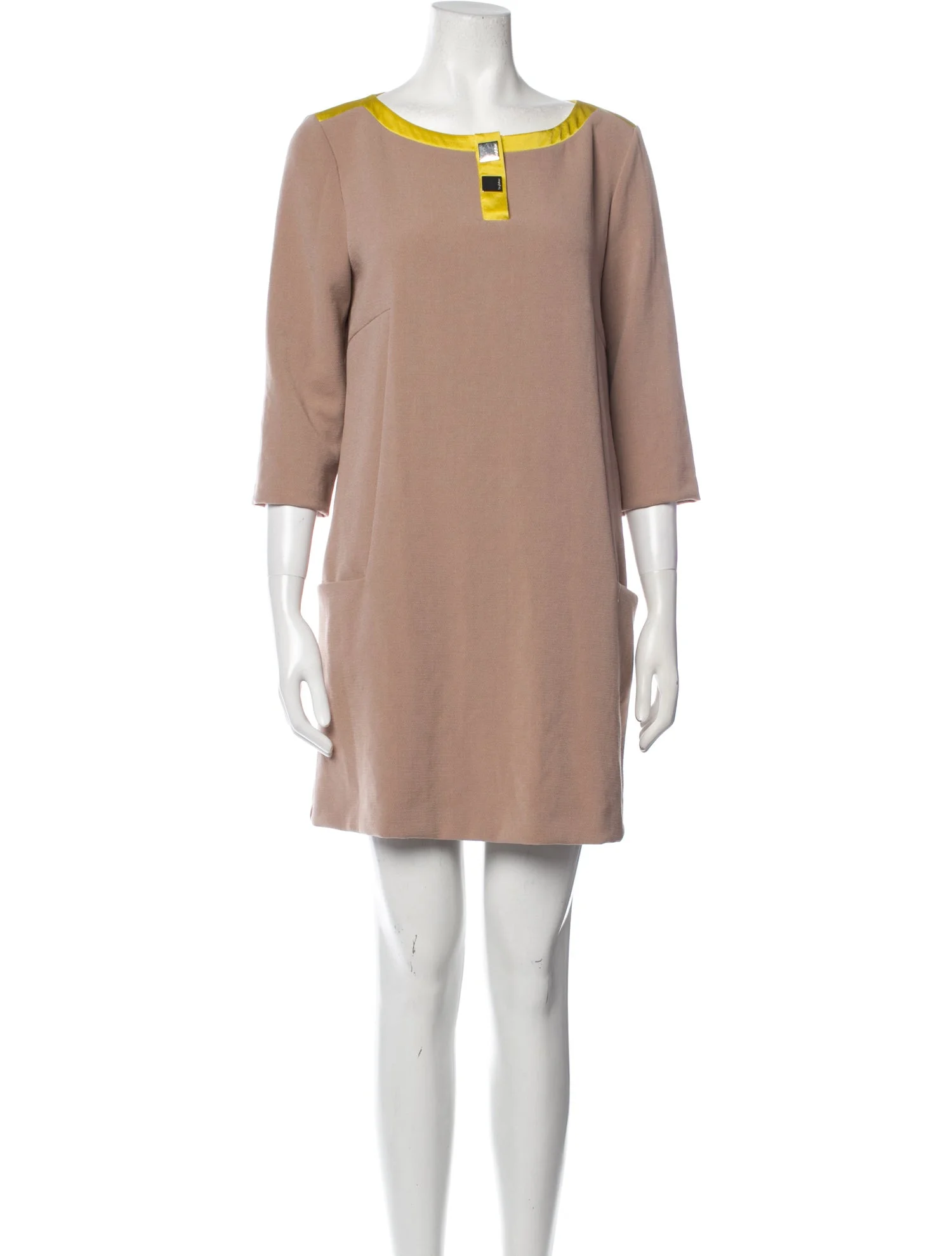 ByblosScoop Neck Mini Dress