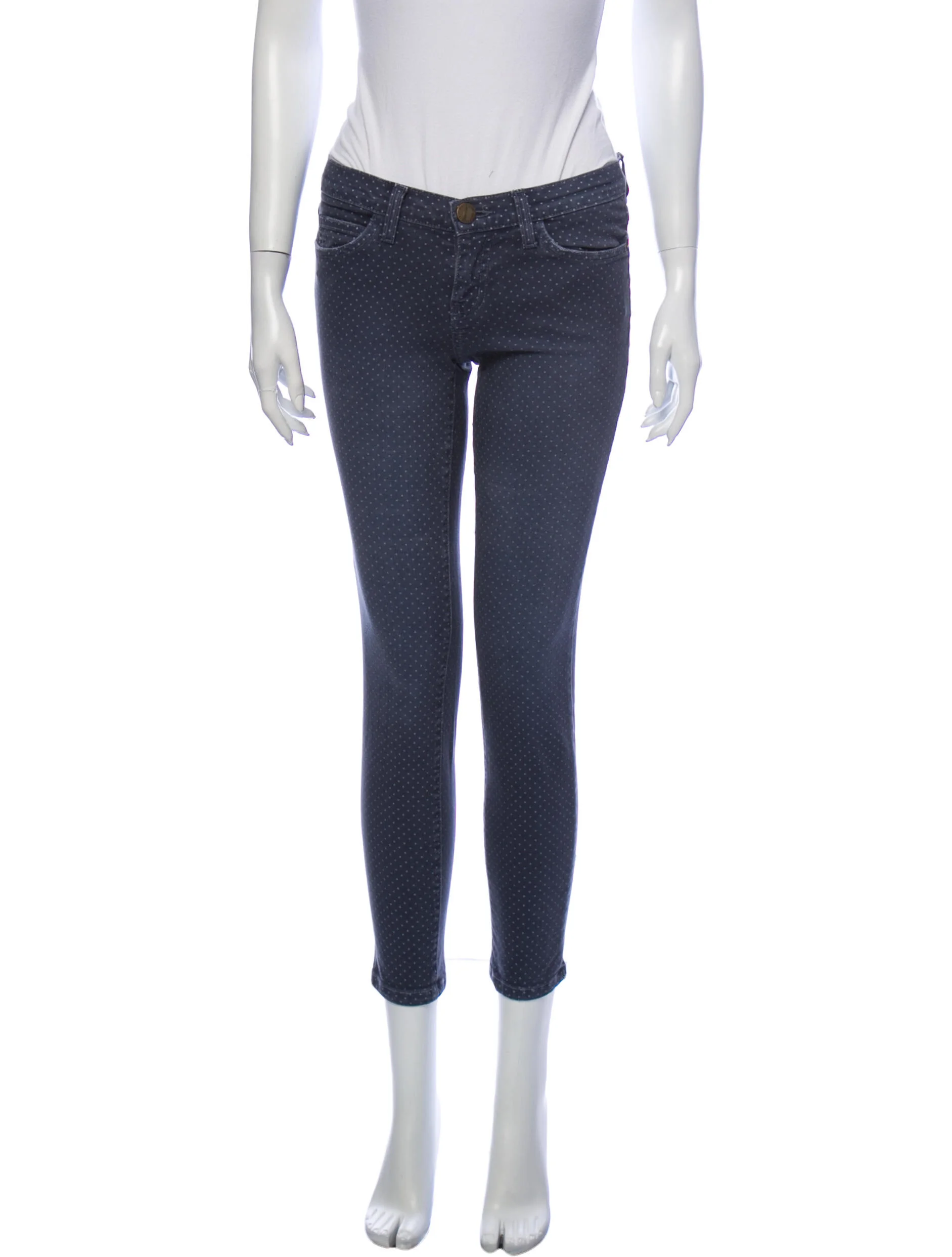 Current/ElliottLow-Rise Skinny Leg Jeans