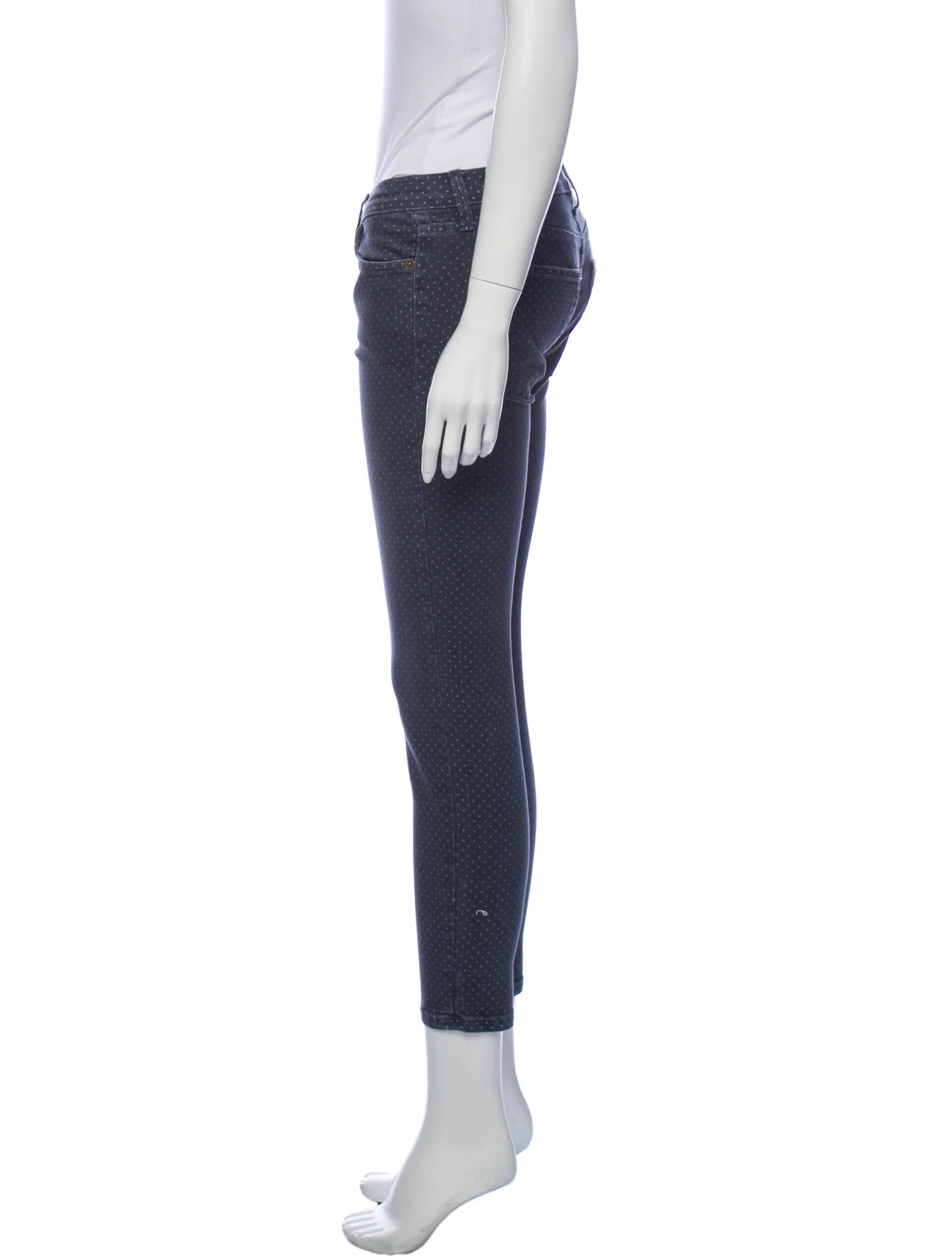 Current/ElliottLow-Rise Skinny Leg Jeans