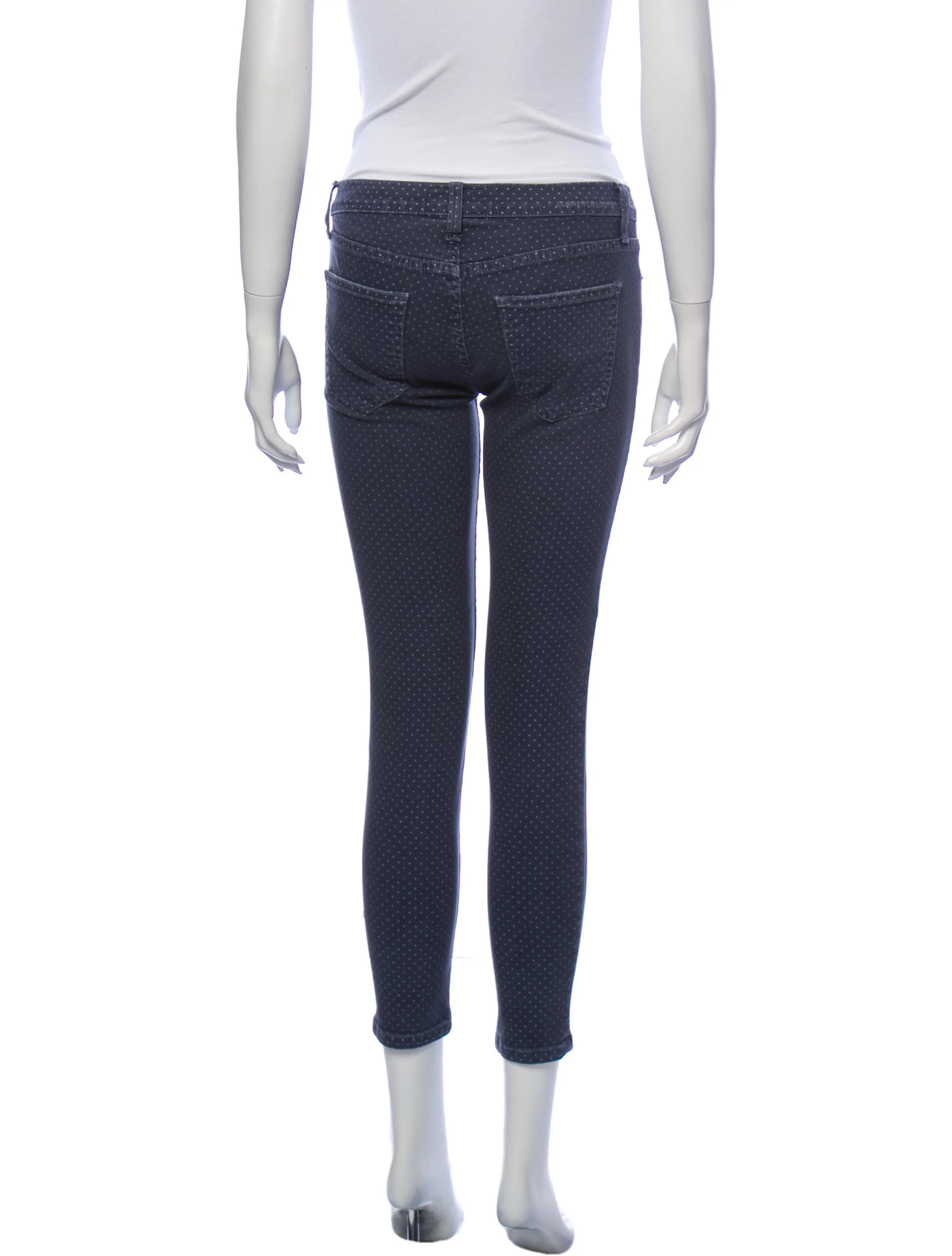 Current/ElliottLow-Rise Skinny Leg Jeans