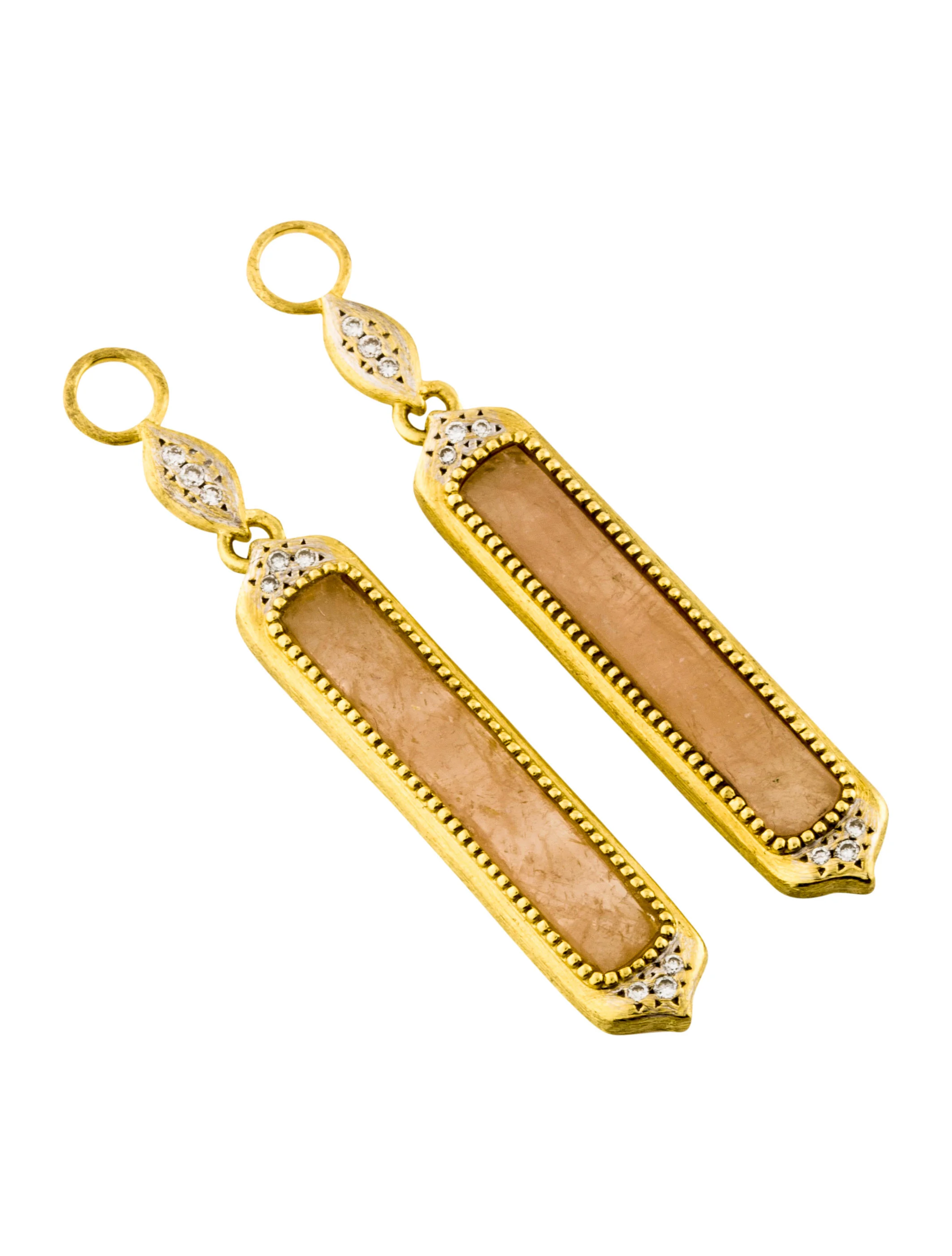 Jude Frances18K Diamond-Accented & Quartz Earring Jackets