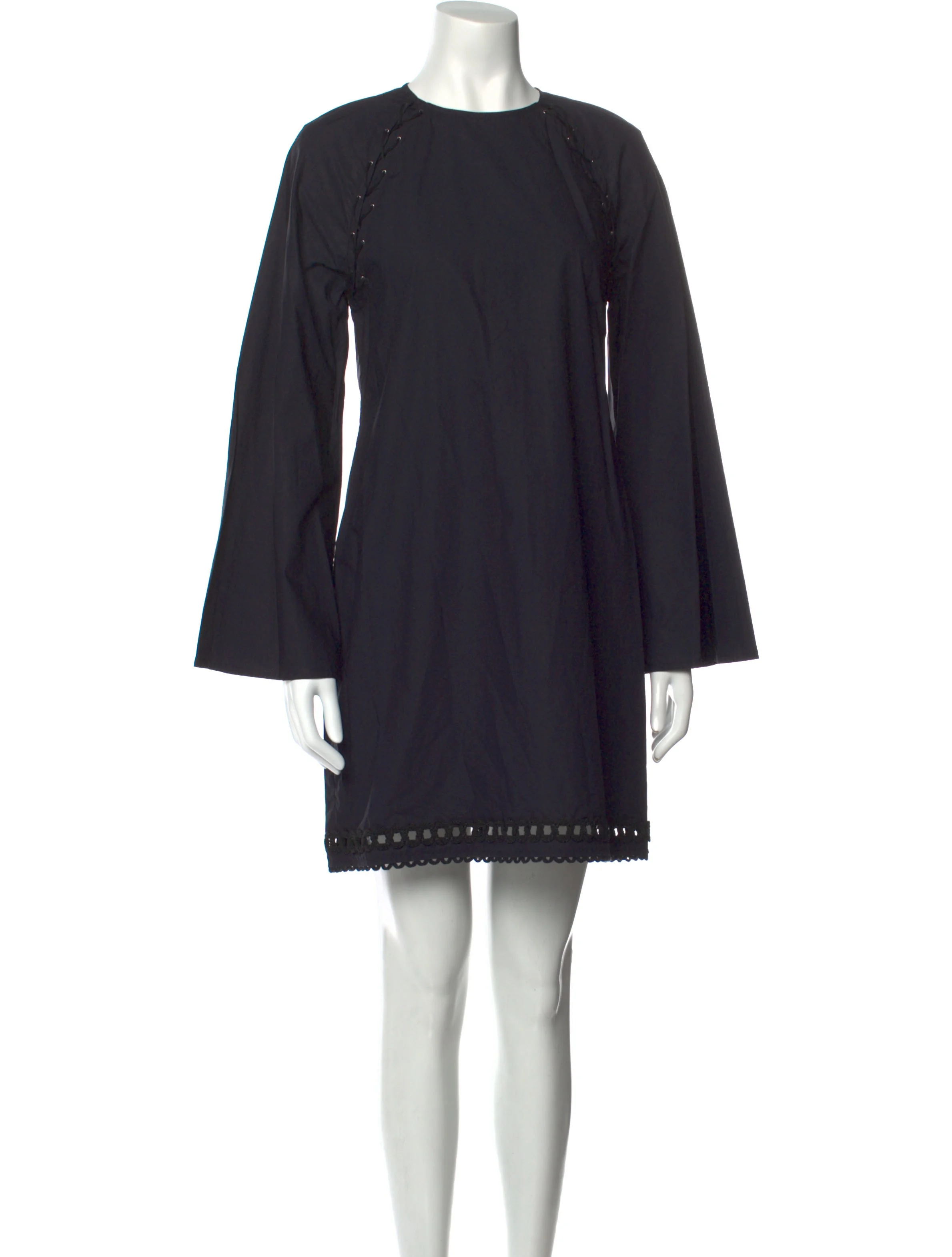 Derek Lam 10 CrosbyCrew Neck Mini Dress