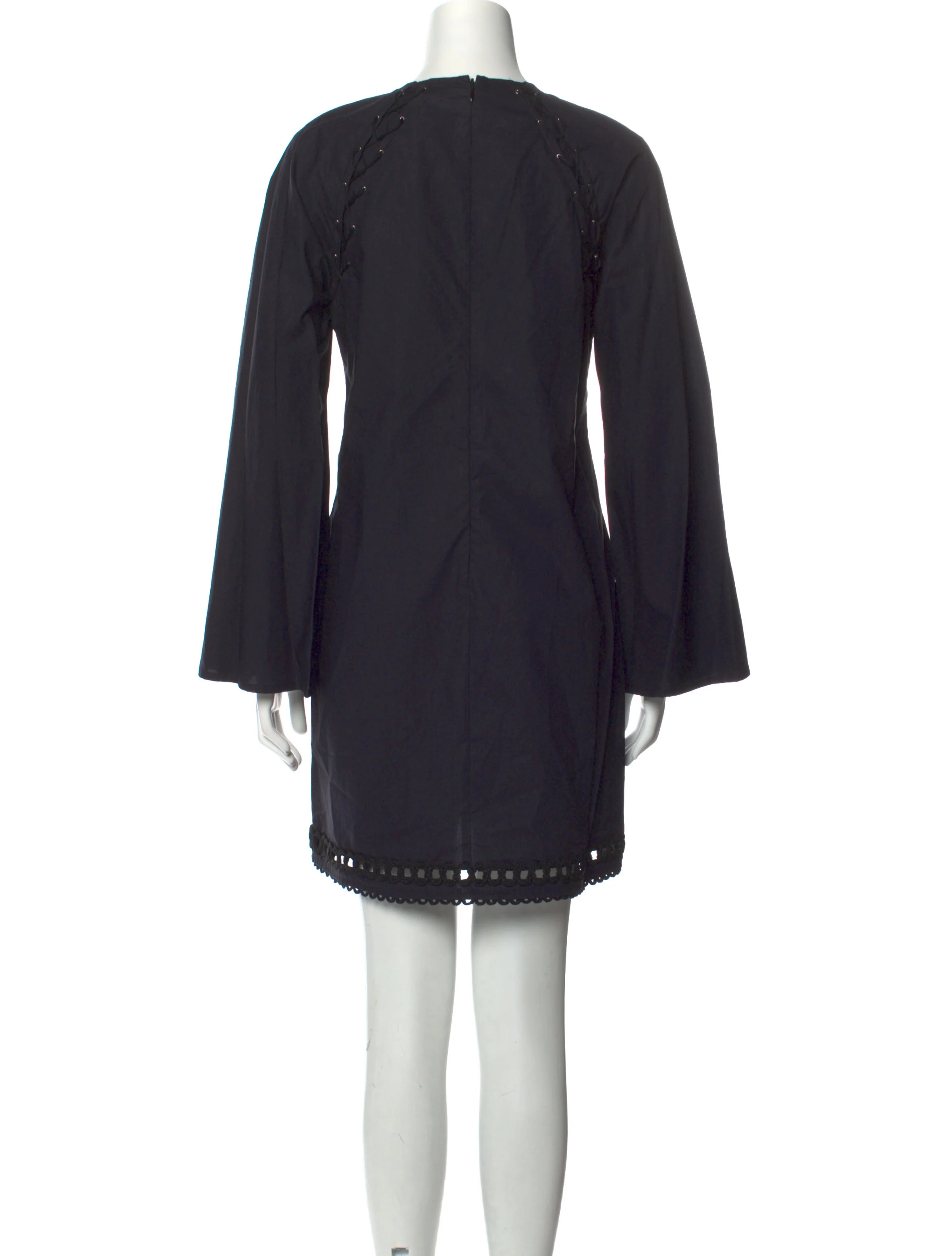 Derek Lam 10 CrosbyCrew Neck Mini Dress