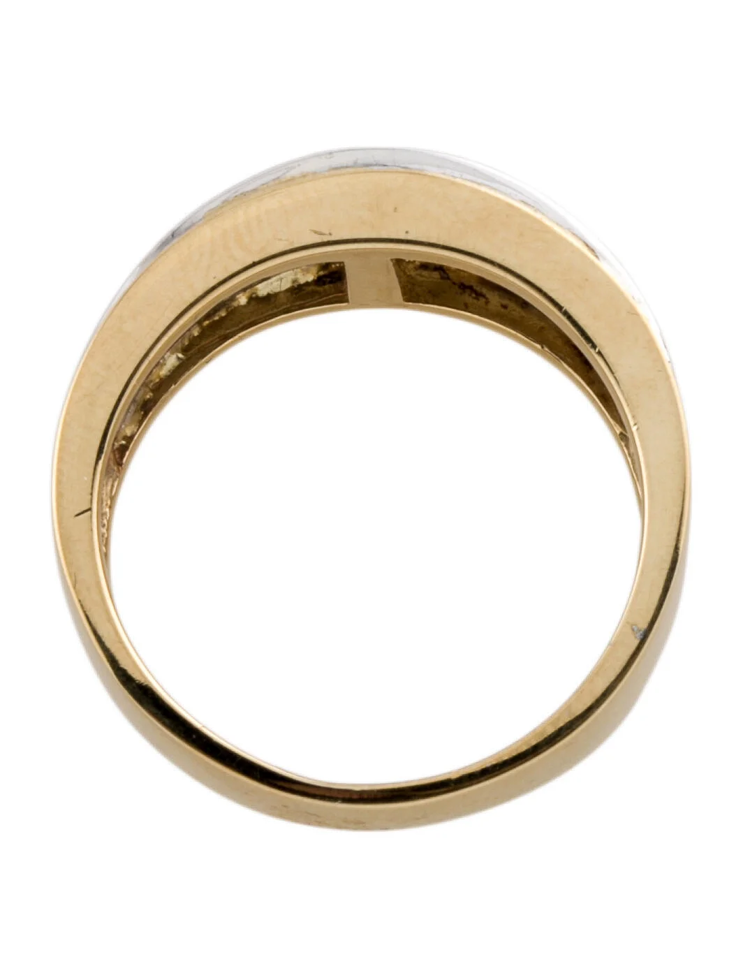 Ring14K Diamond Wide Band 5 Ring14K Diamond Wide Band