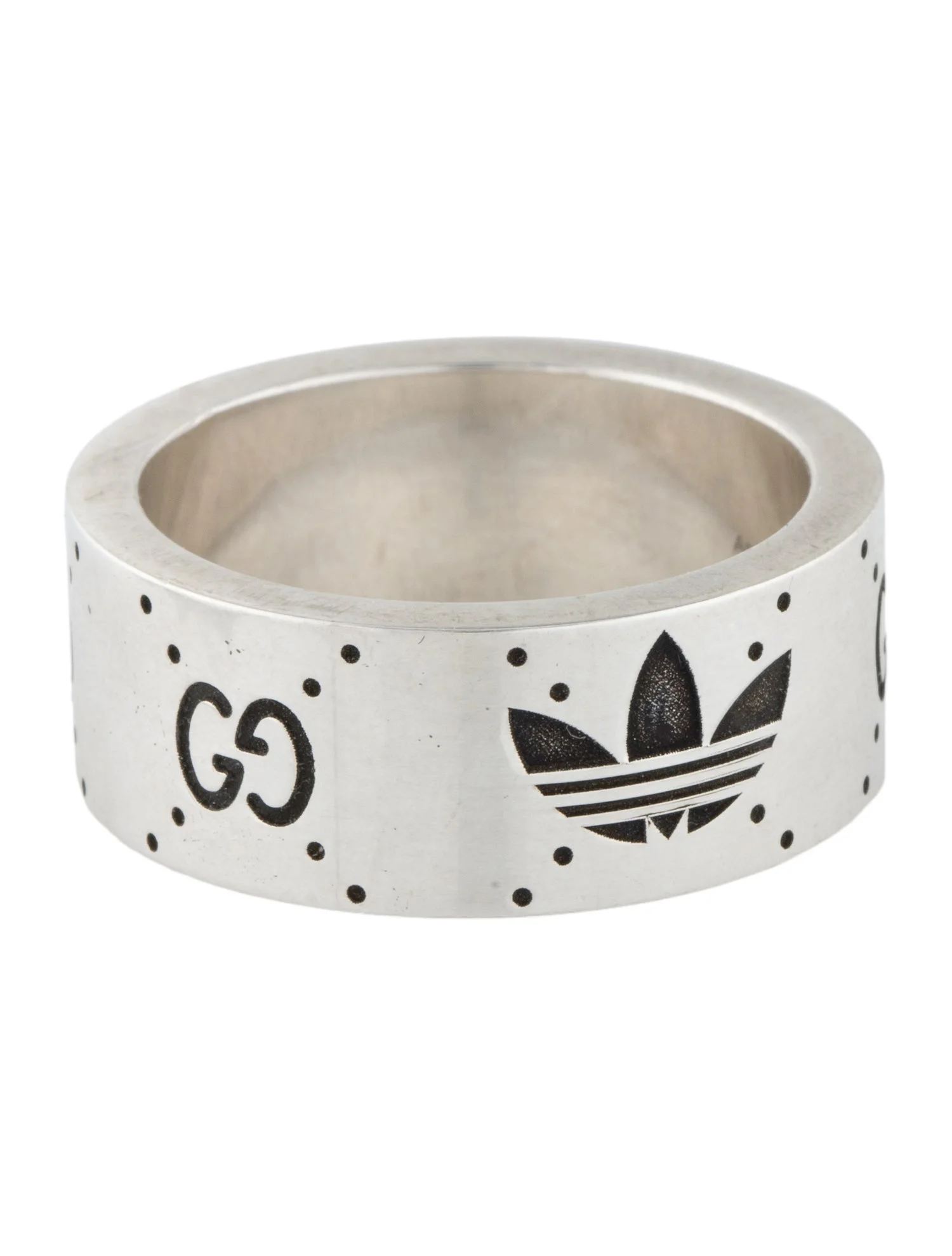 Gucci x AdidasEngraved GG Wide Band