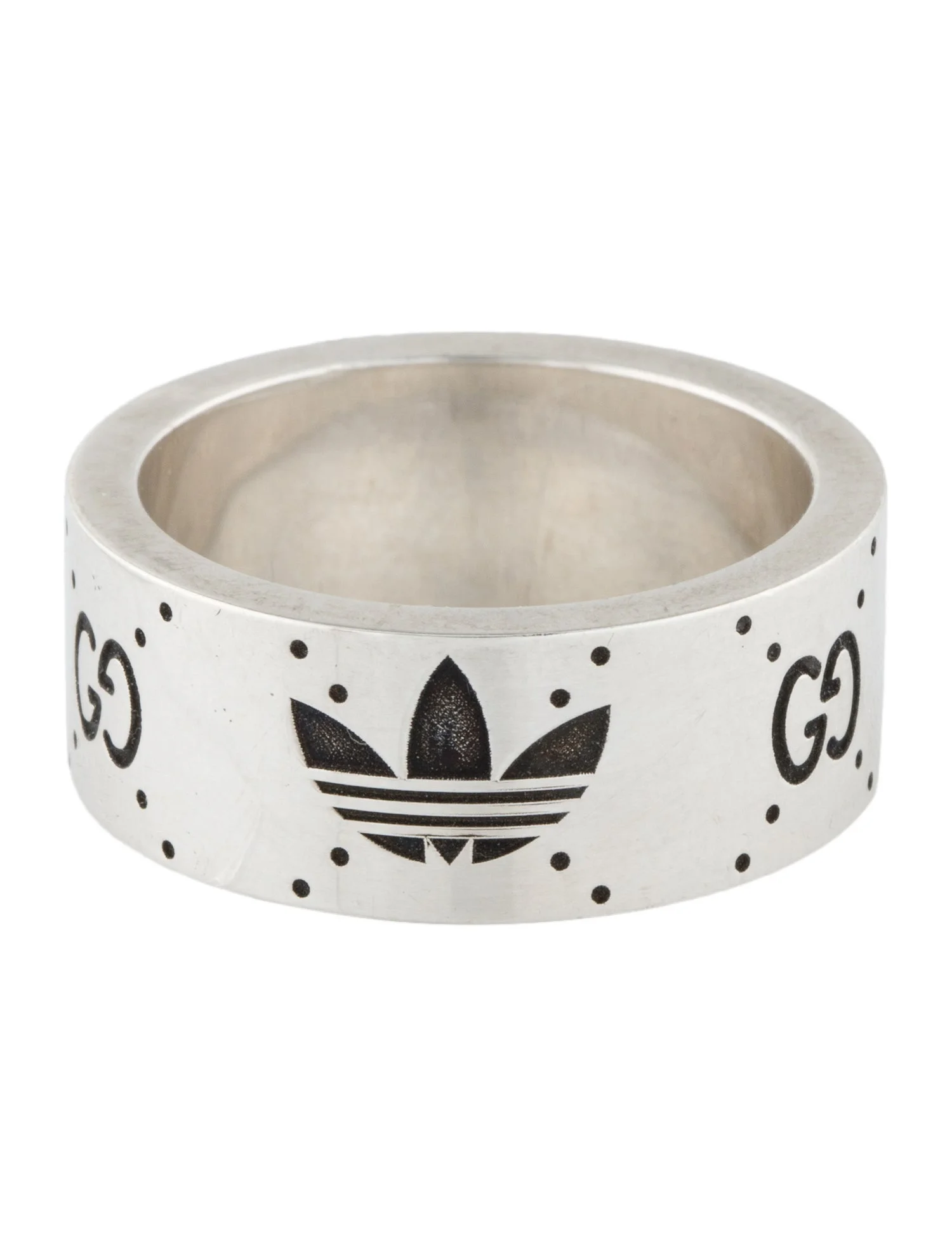 Gucci x AdidasEngraved GG Wide Band