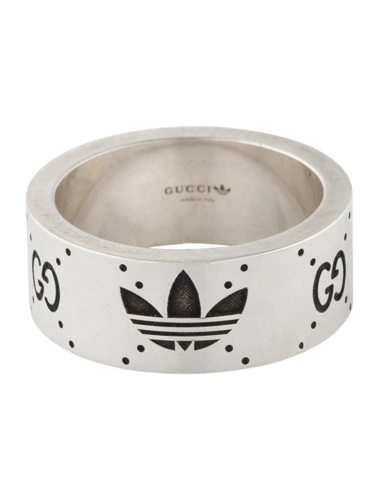 Gucci x AdidasEngraved GG Wide Band