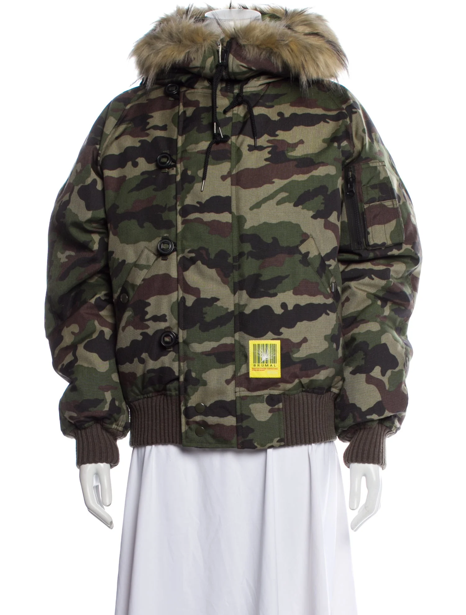 BrumalPrinted Down Jacket w/ Tags