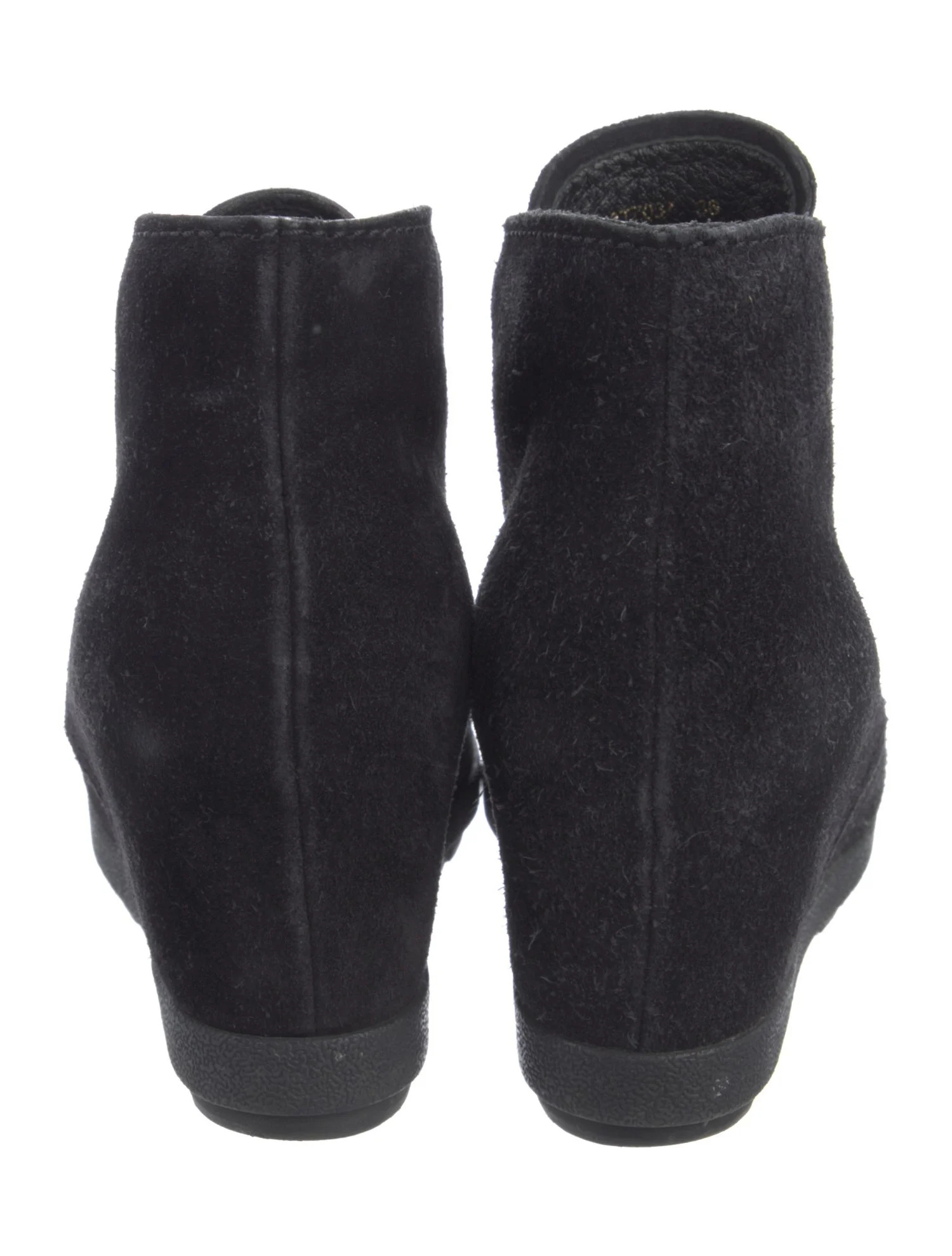 PradaSuede Lace-Up Boots