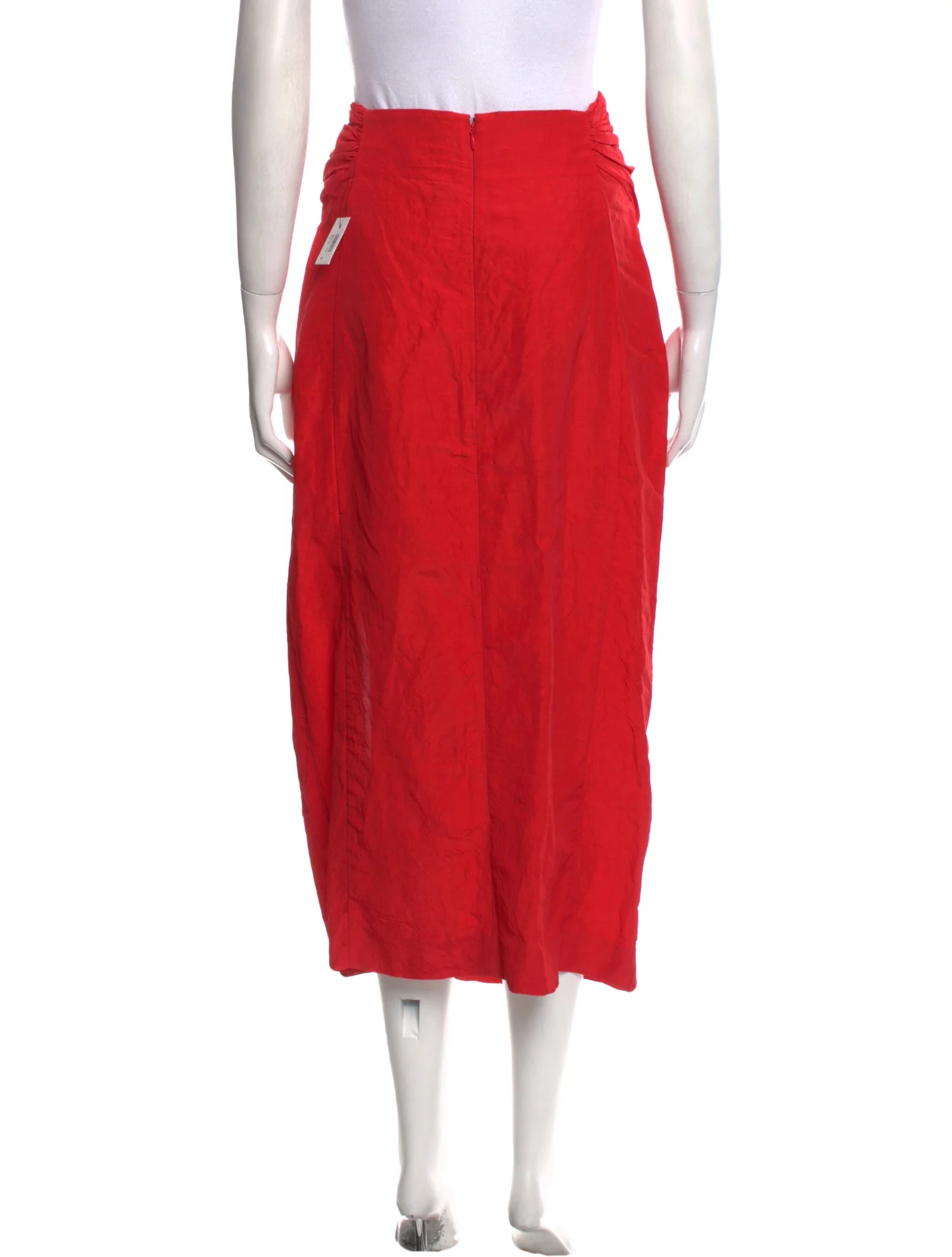 Carmen MarchPleated Accents Midi Length Skirt w/ Tags 3 Carmen MarchPleated Accents Midi Length Skirt w/ Tags