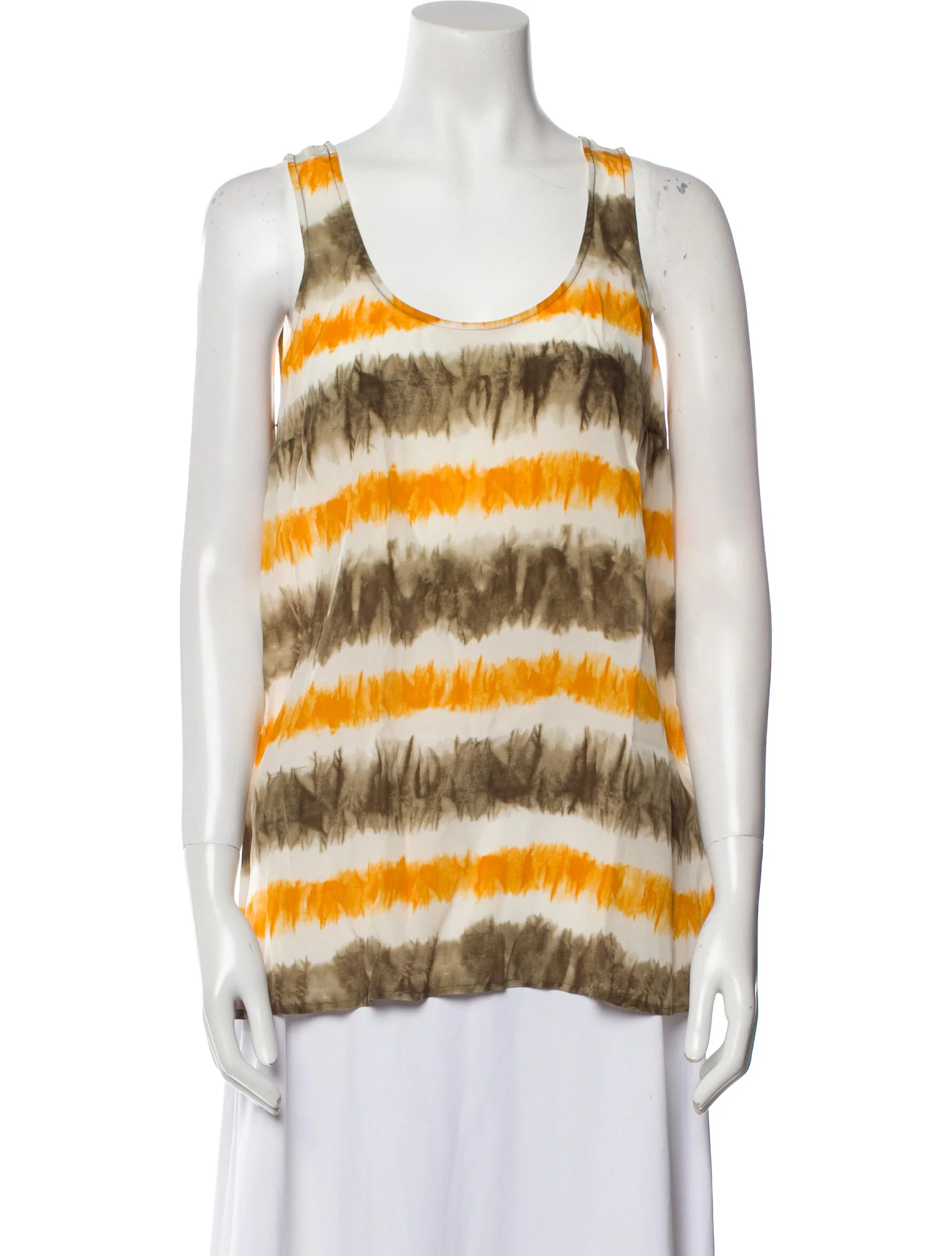 Michael Michael KorsSilk Striped Top w/ Tags