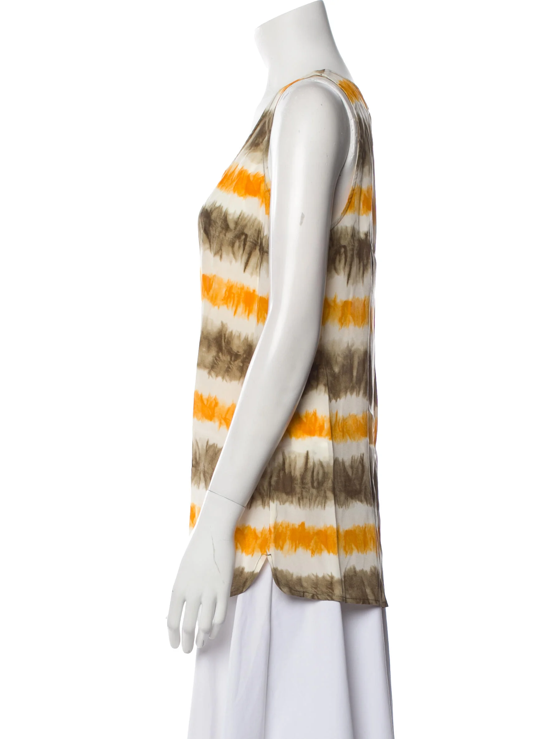 Michael Michael KorsSilk Striped Top w/ Tags