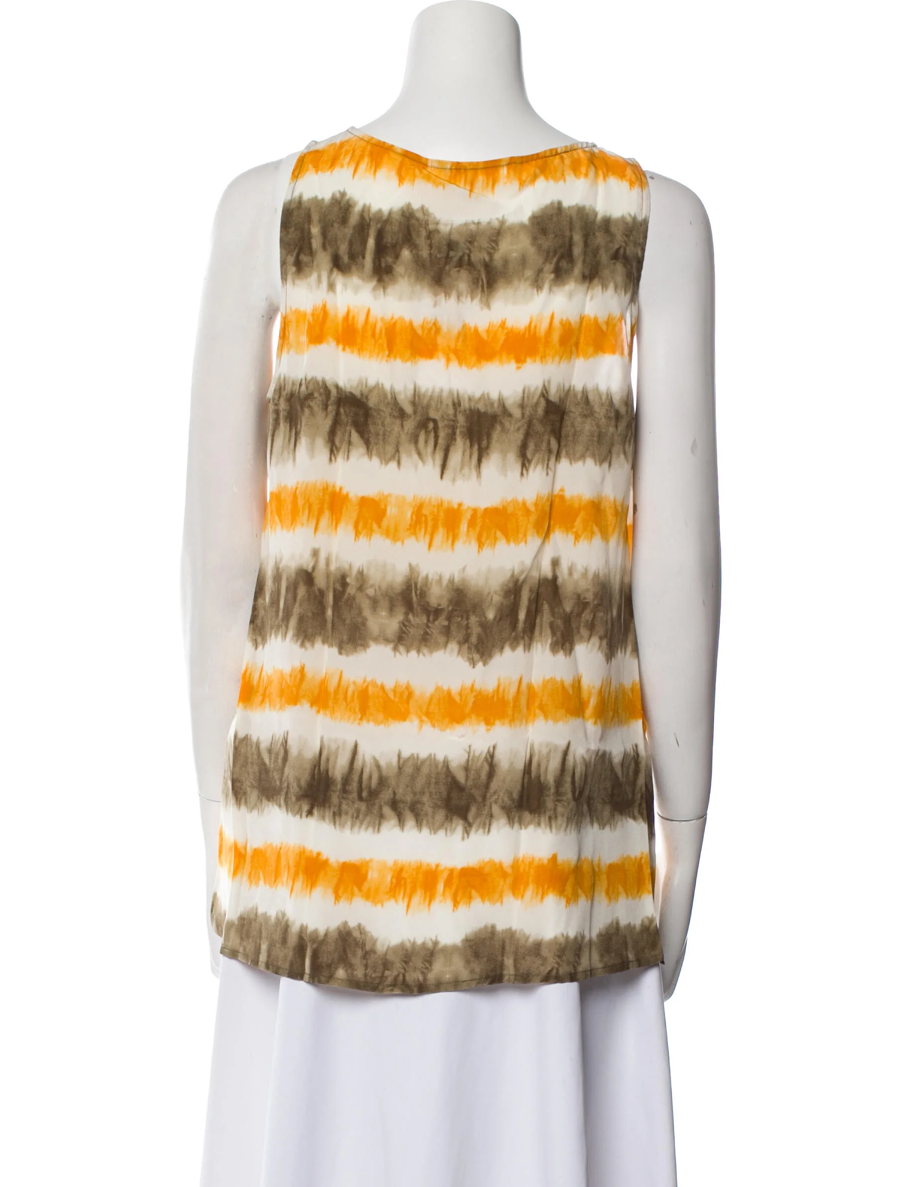 Michael Michael KorsSilk Striped Top w/ Tags 3 Michael Michael KorsSilk Striped Top w/ Tags