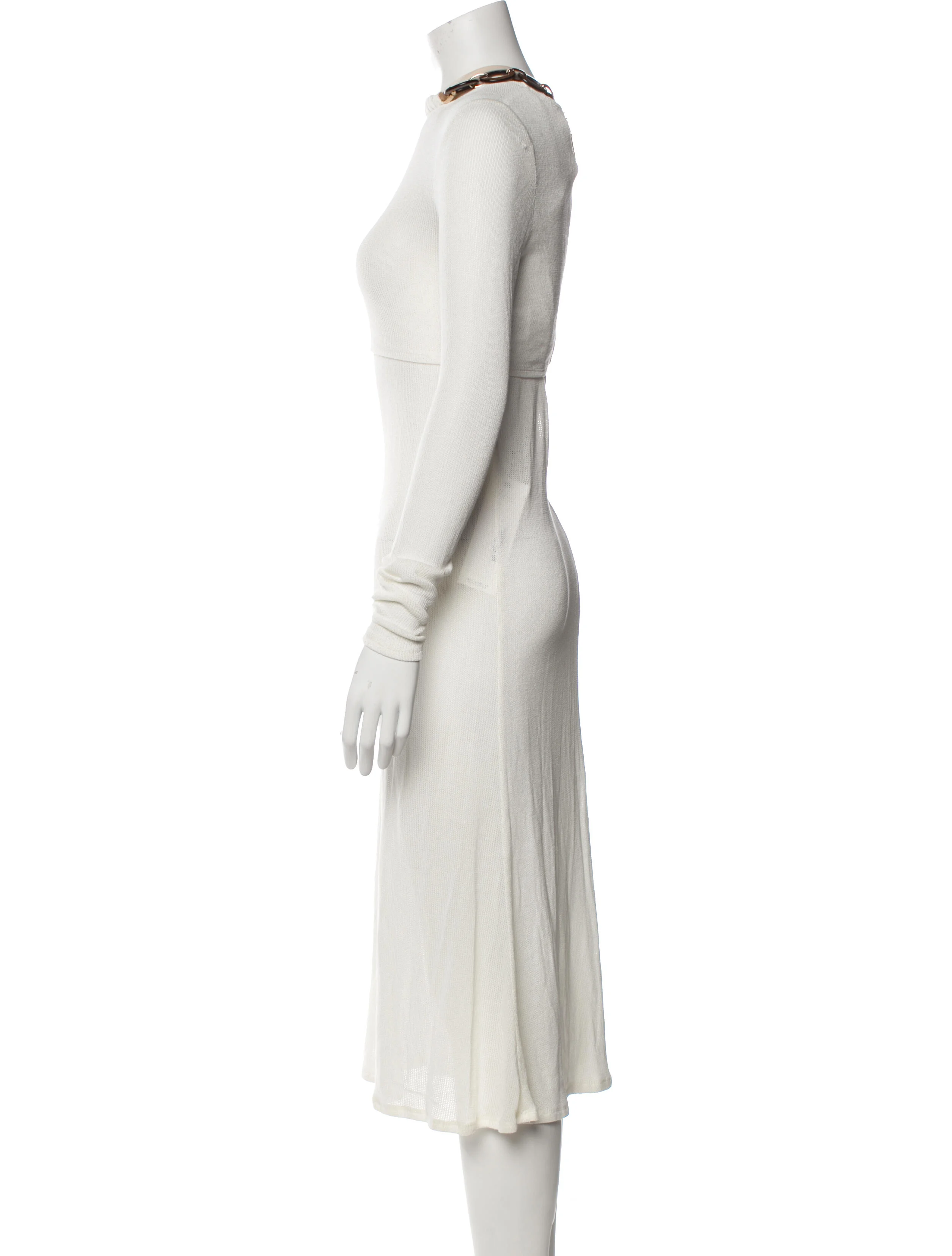 Bronx & BancoMock Neck Midi Length Dress