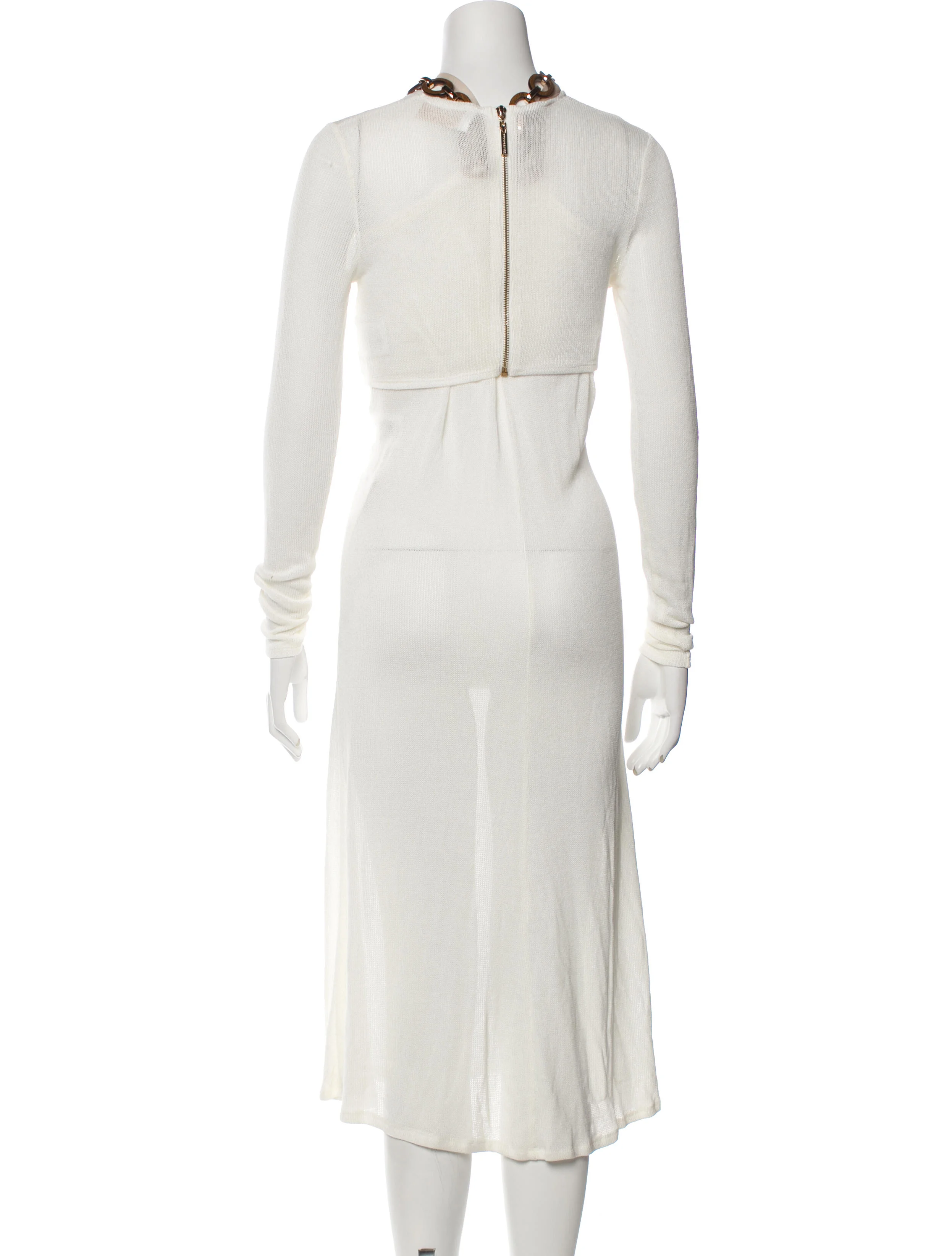 Bronx & BancoMock Neck Midi Length Dress