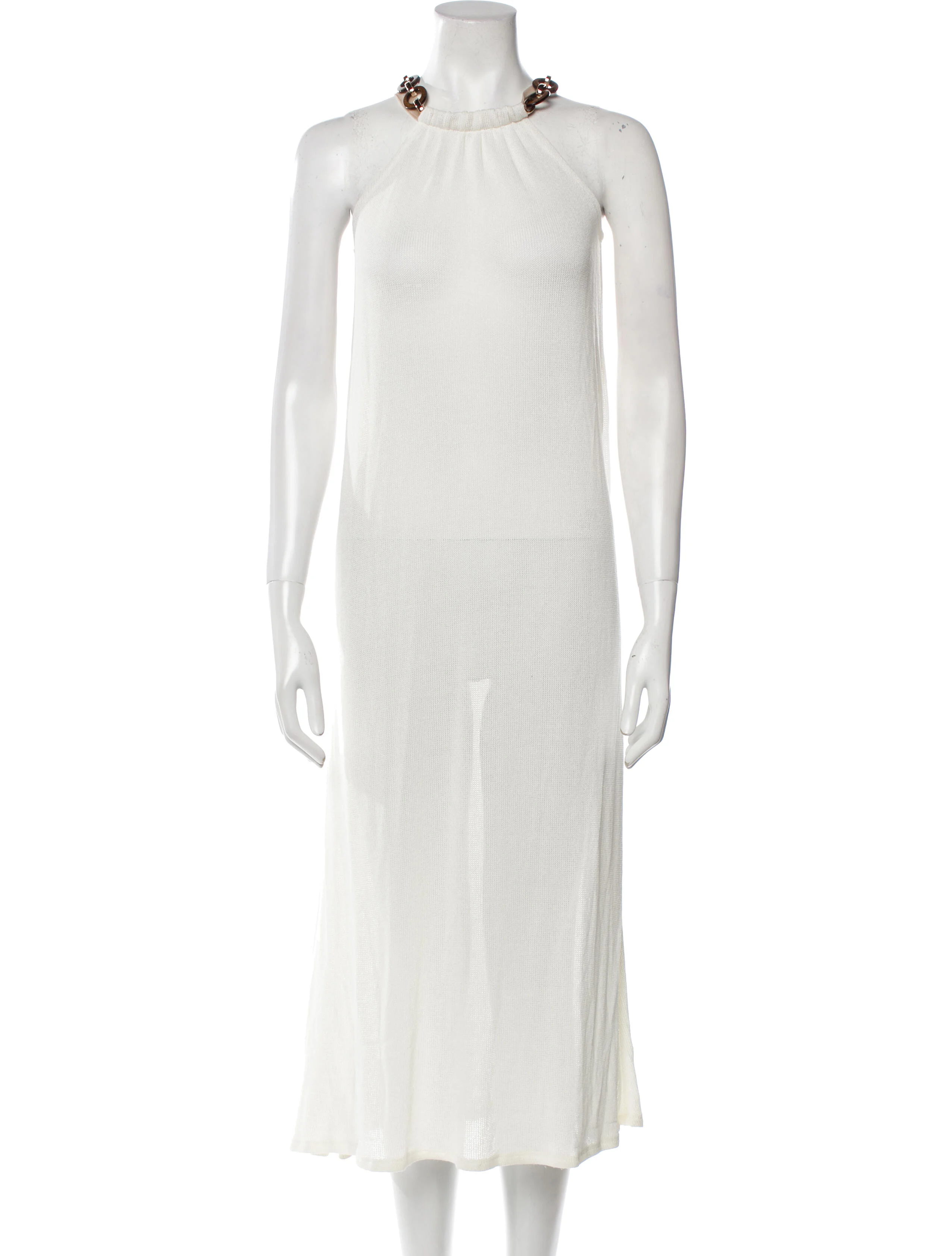 Bronx & BancoMock Neck Midi Length Dress