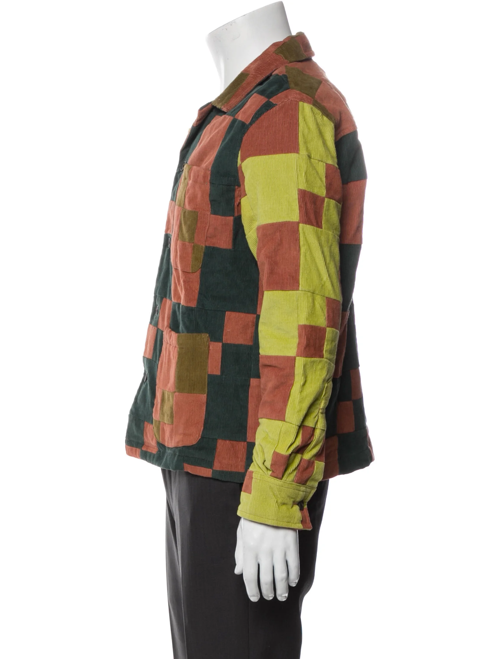 BODEColorblock Pattern Trucker Jacket w/ Tags