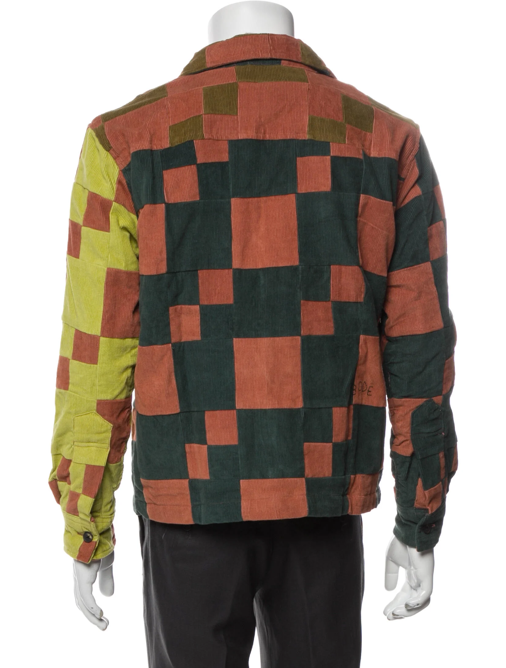 BODEColorblock Pattern Trucker Jacket w/ Tags