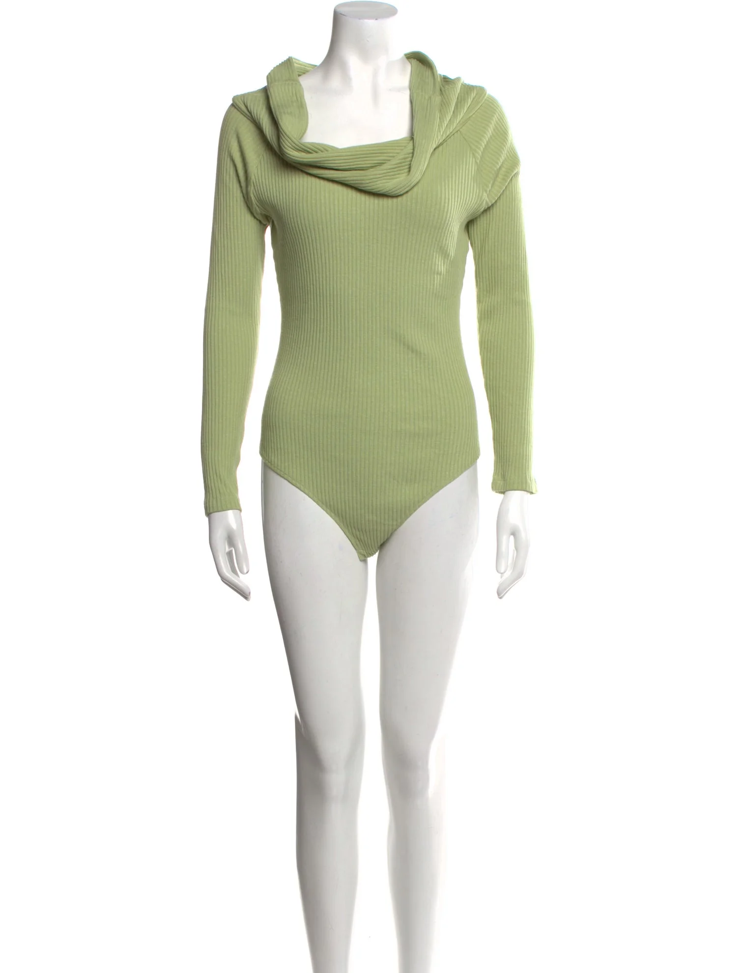 Mara HoffmanCowl Neck Long Sleeve Bodysuit
