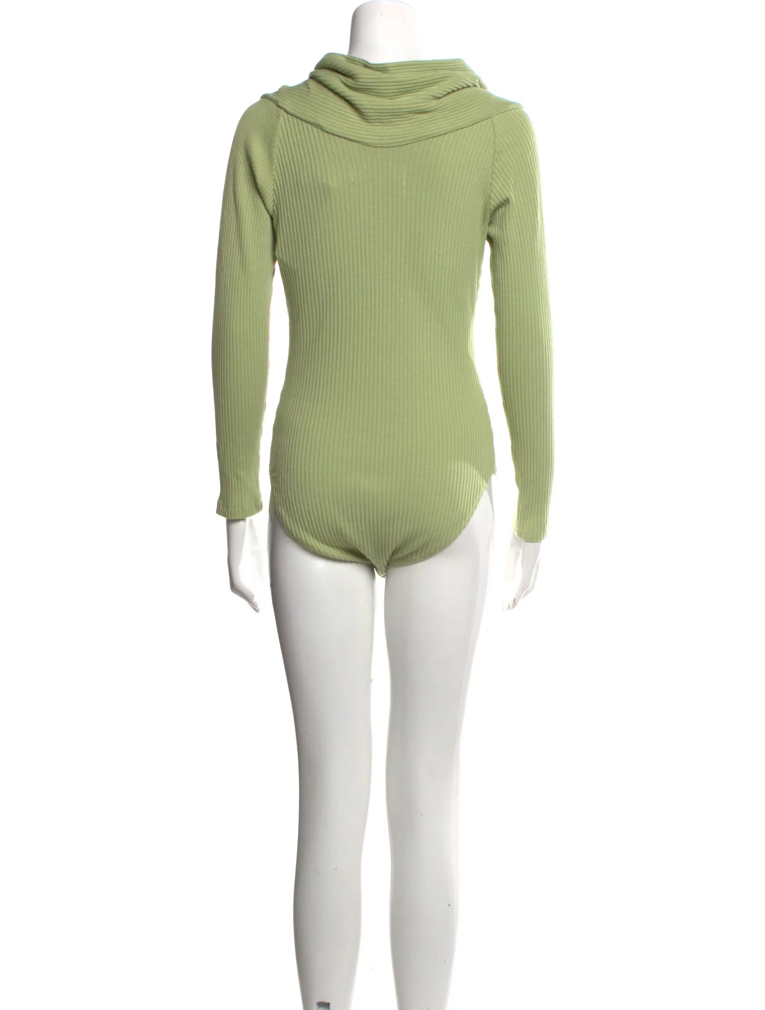 Mara HoffmanCowl Neck Long Sleeve Bodysuit