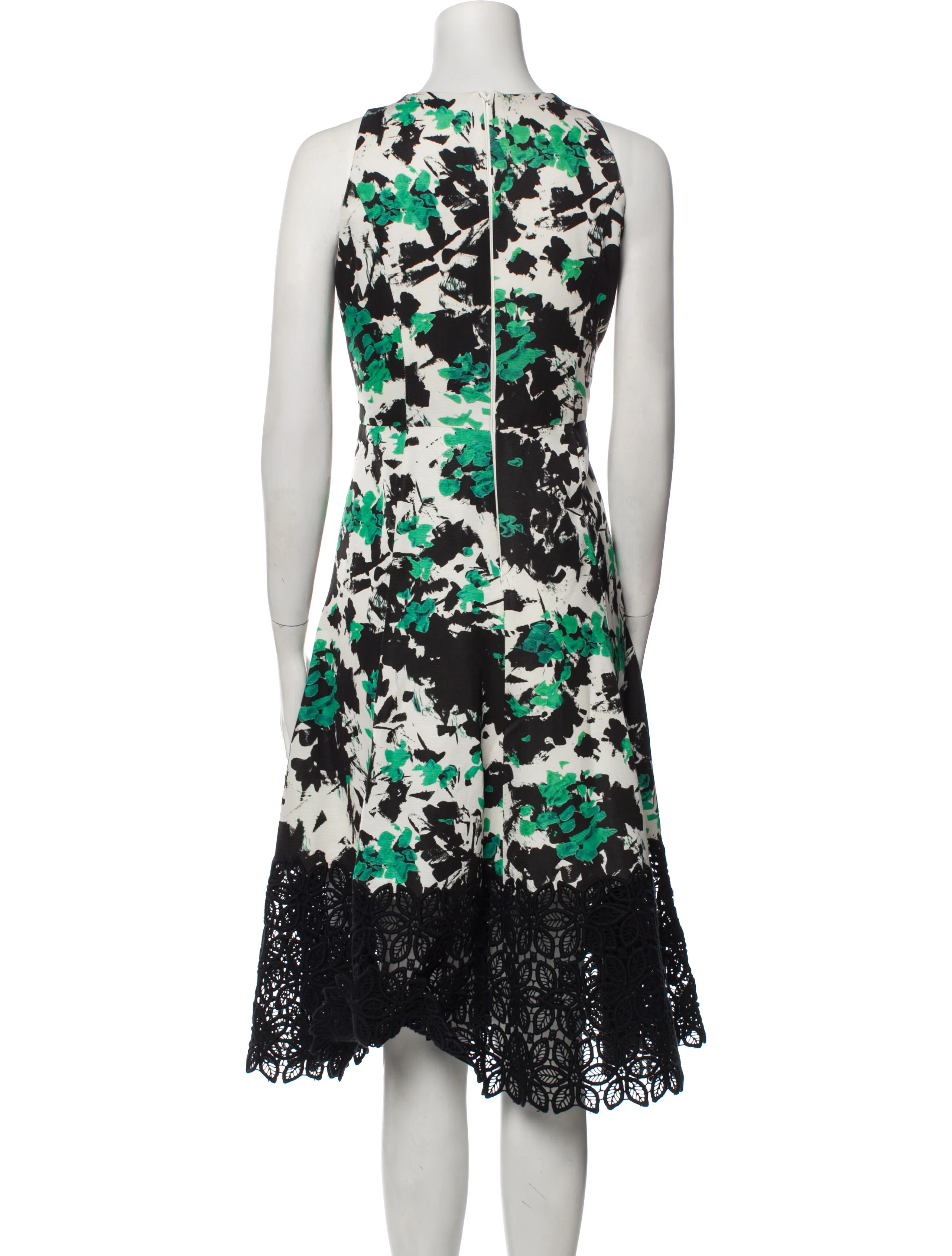 Carmen Marc ValvoLace Pattern Midi Length Dress 3 Carmen Marc ValvoLace Pattern Midi Length Dress