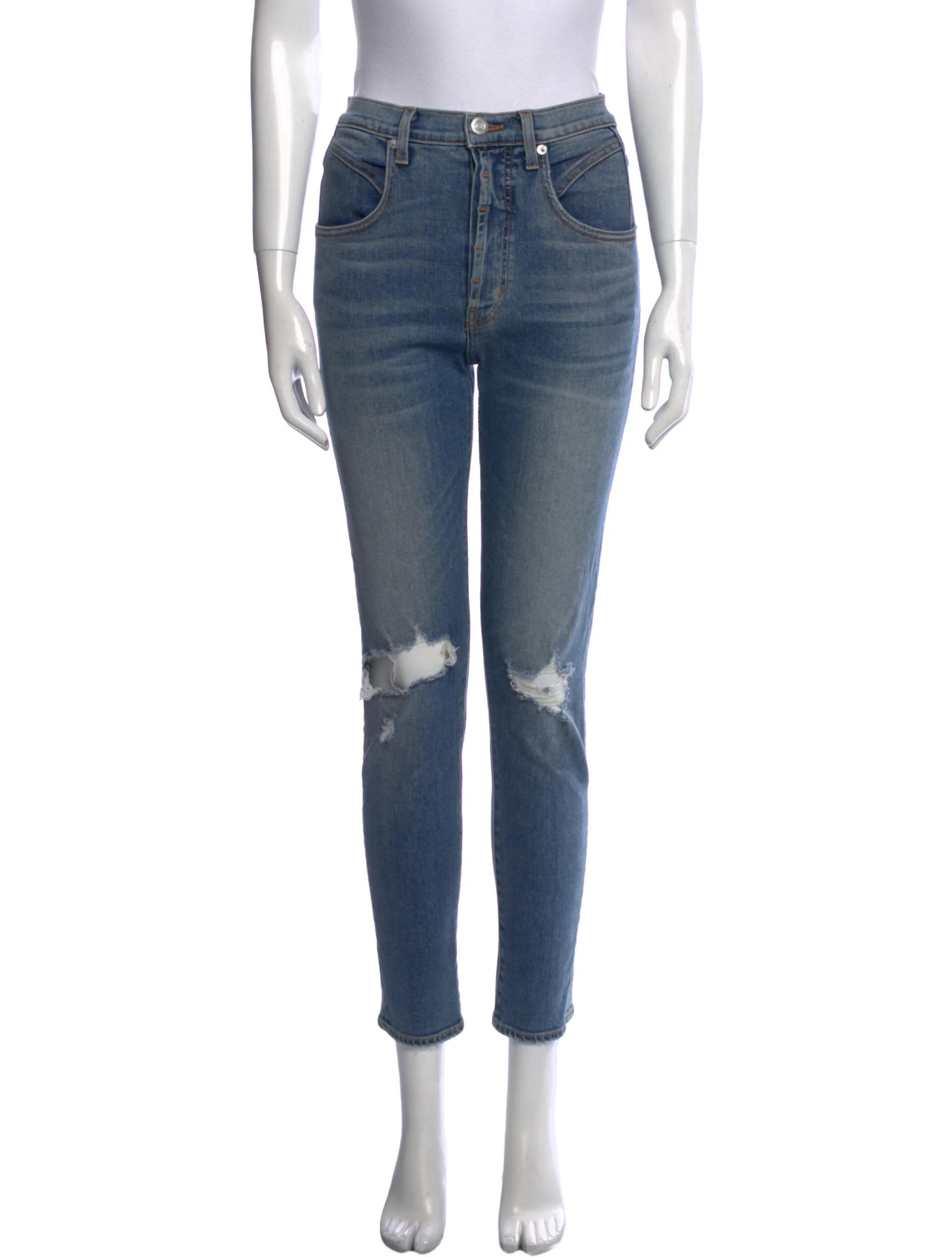 AdaptationMid-Rise Skinny Leg Jeans