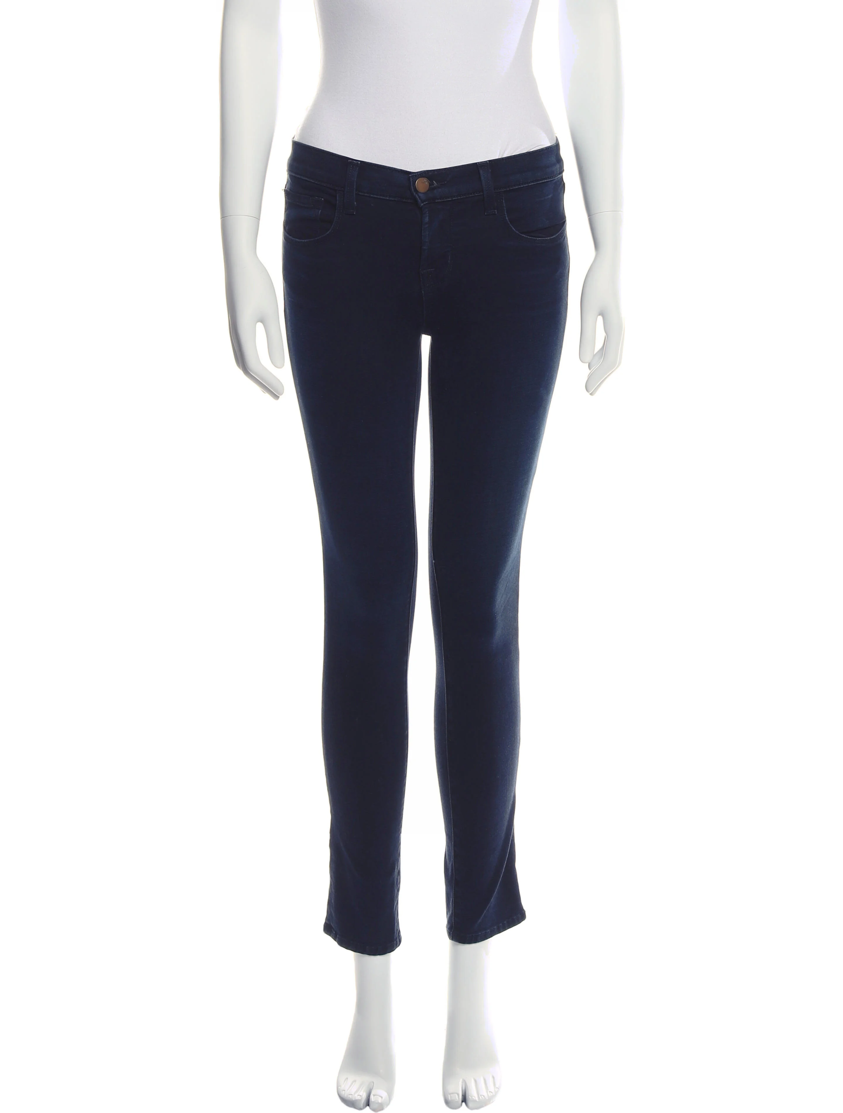 J BrandMid-Rise Skinny Leg Jeans