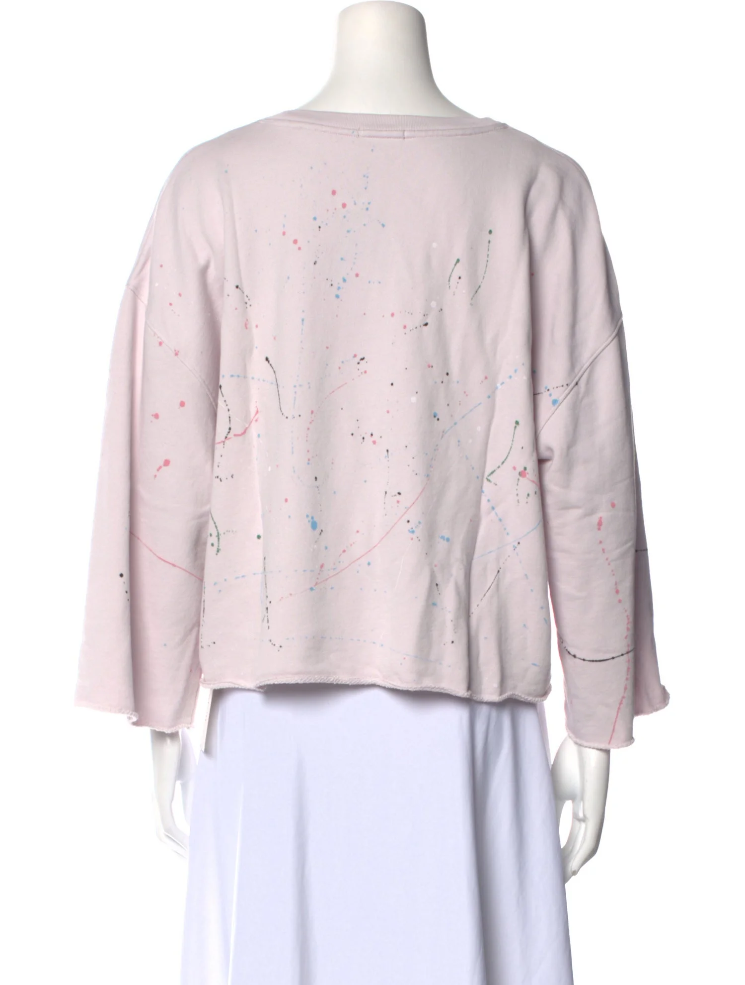 ATM Anthony Thomas MelilloBateau Neckline Three-Quarter Sleeve Crop Top w/ Tags 3 ATM Anthony Thomas MelilloBateau Neckline Three-Quarter Sleeve Crop Top w/ Tags