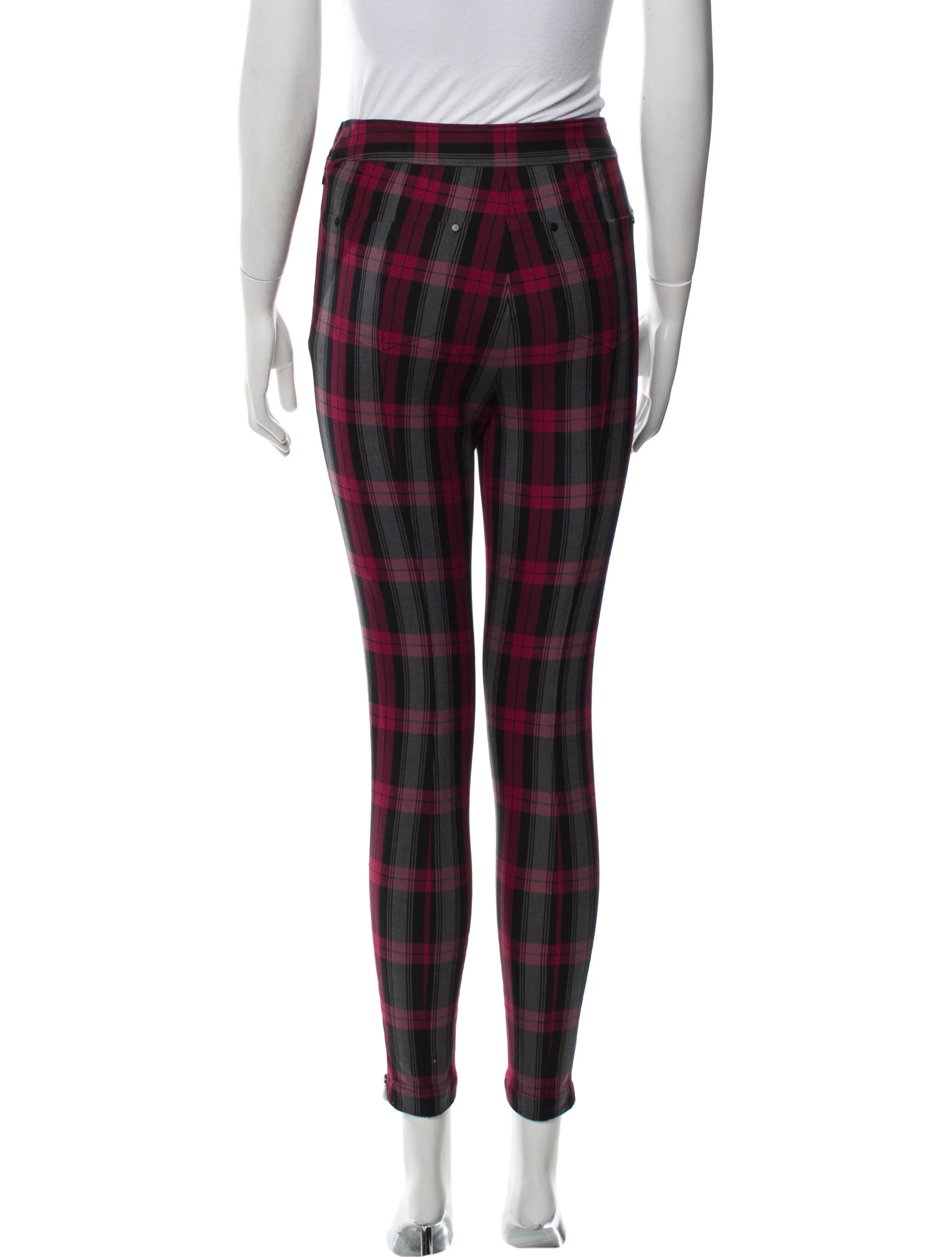Alexanderwang.TPlaid Print Skinny Leg Pants 3 Alexanderwang.TPlaid Print Skinny Leg Pants