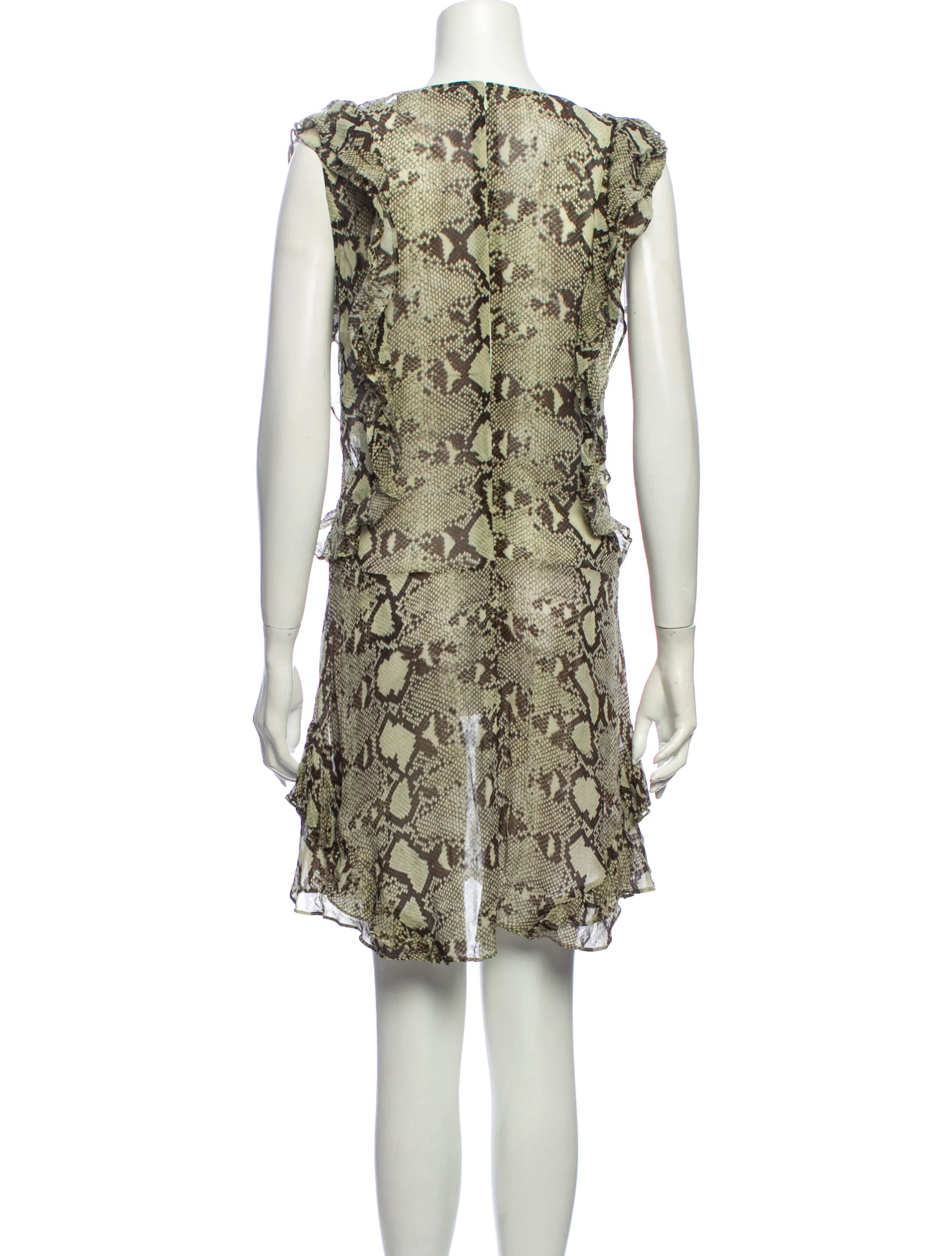 Pam & GelaAnimal Print Knee-Length Dress 3 Pam & GelaAnimal Print Knee-Length Dress