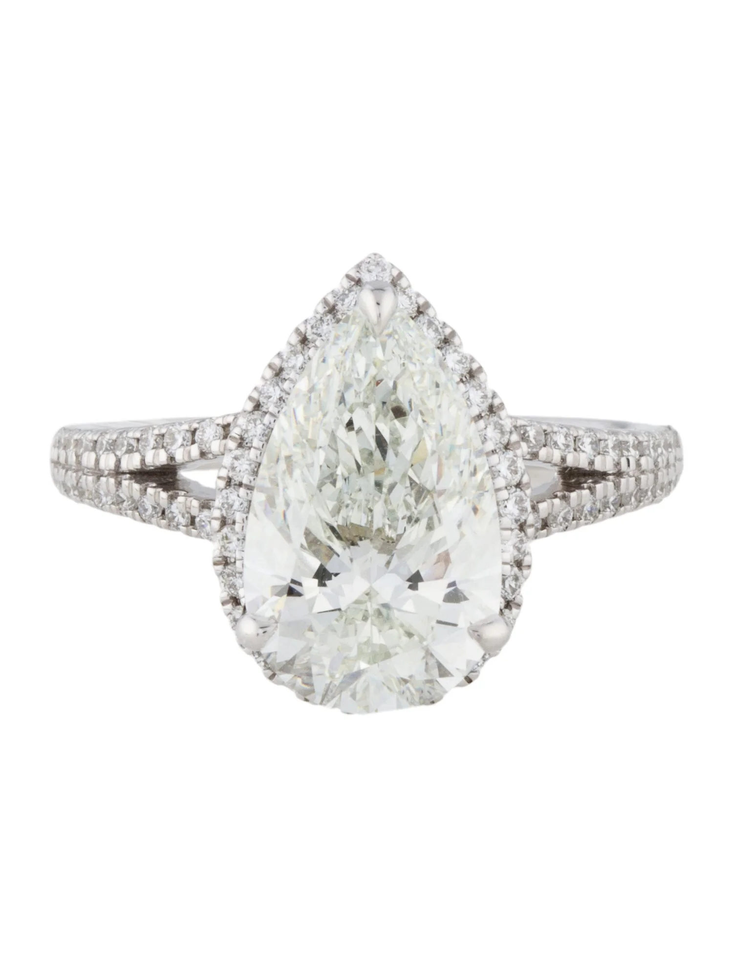 Badgley Mischka3.35ct Lab-Grown Diamond Engagement Ring 3 Badgley Mischka3.35ct Lab-Grown Diamond Engagement Ring