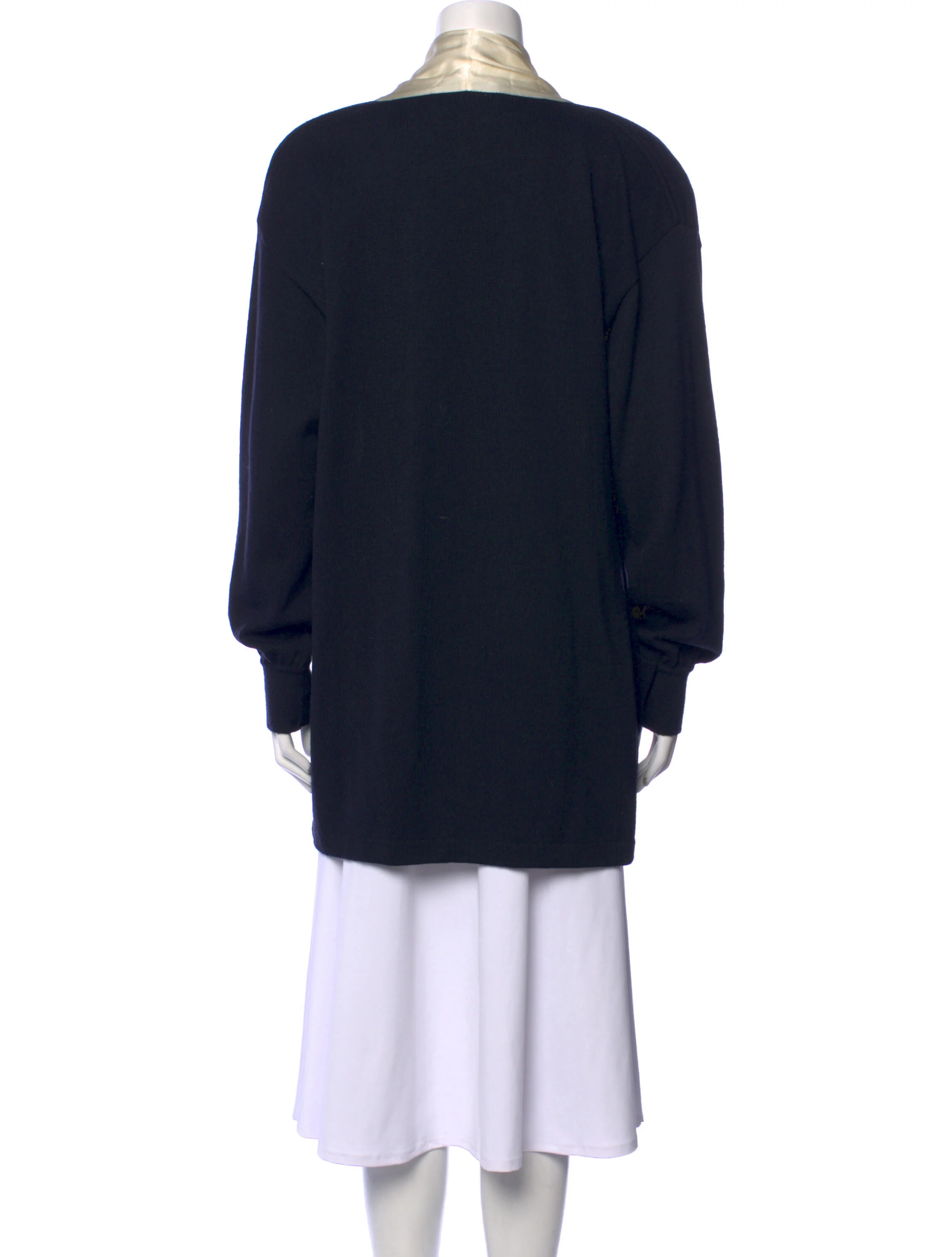 EscadaColorblock Pattern Open Front Sweater 3 EscadaColorblock Pattern Open Front Sweater