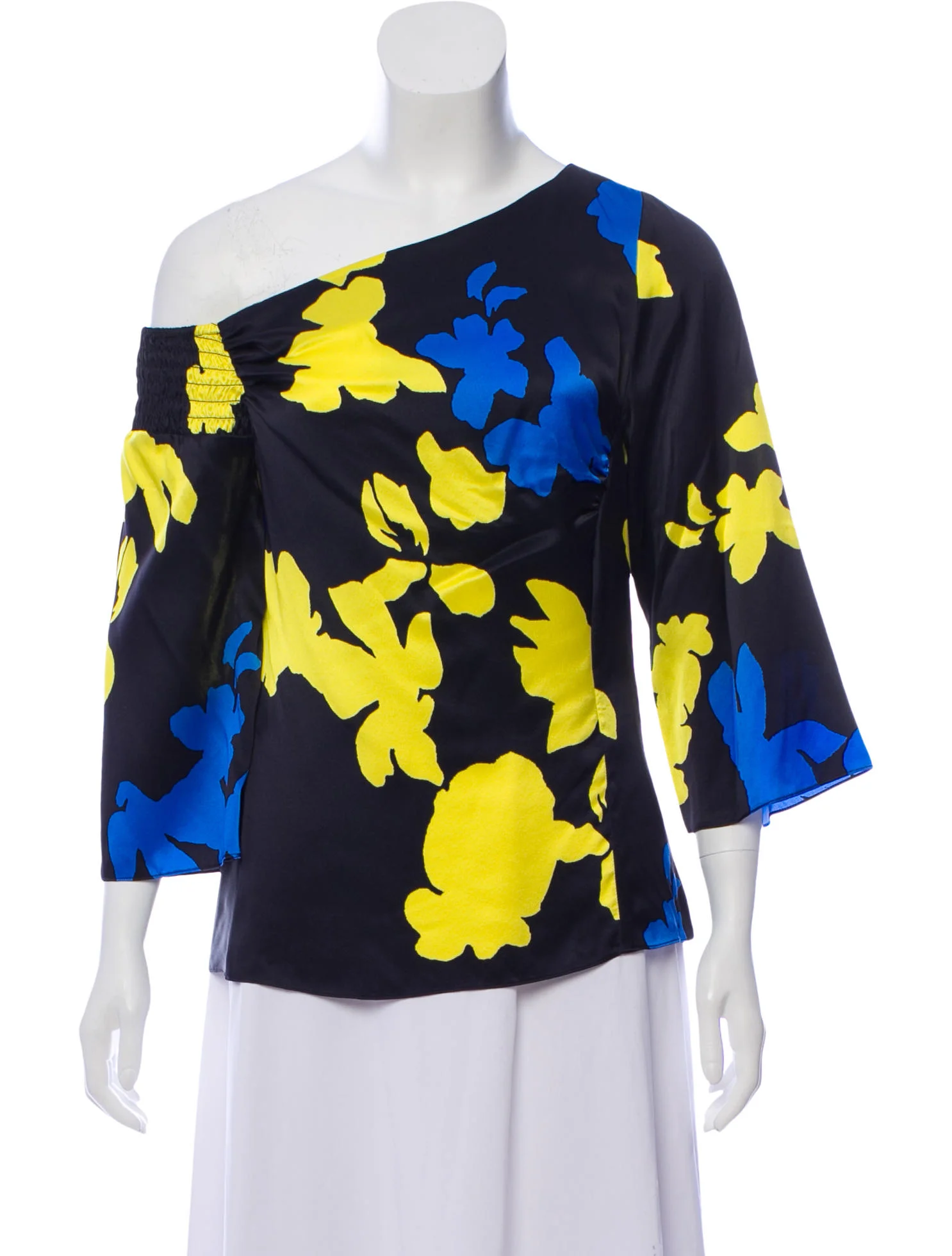Tanya TaylorSilk Abstract Blouse w/ Tags