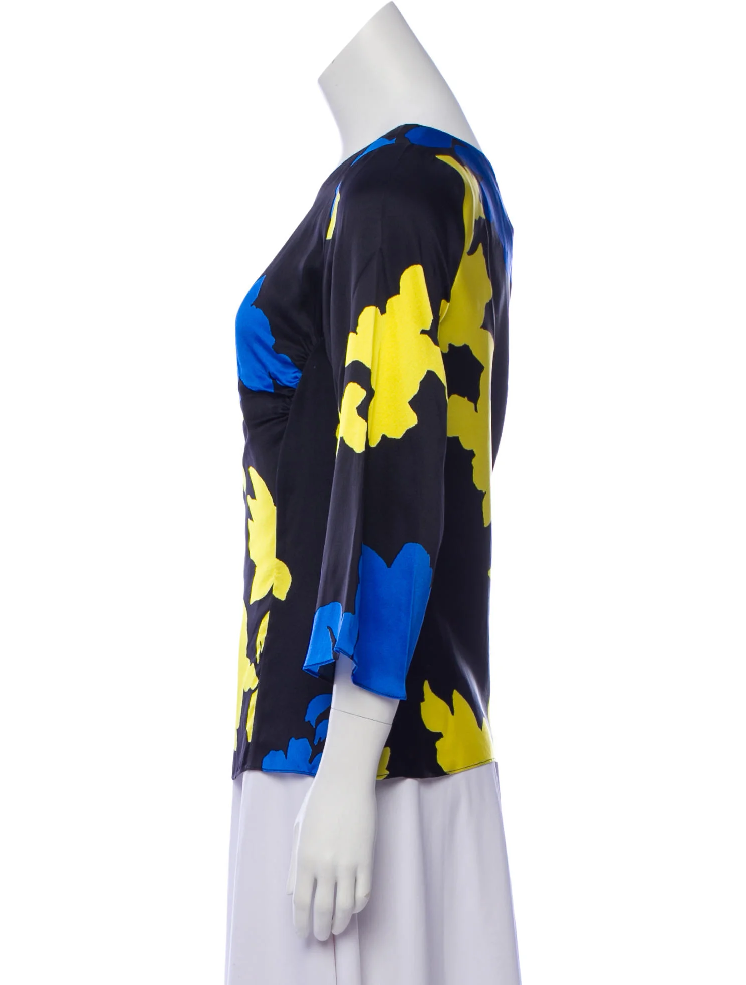 Tanya TaylorSilk Abstract Blouse w/ Tags