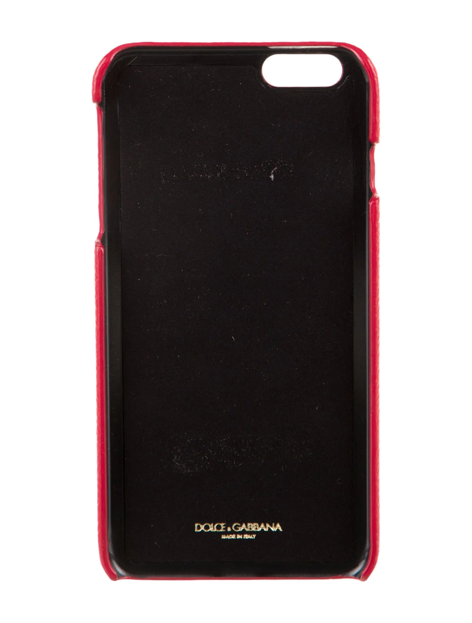 Dolce & GabbanaLeather iPhone Case