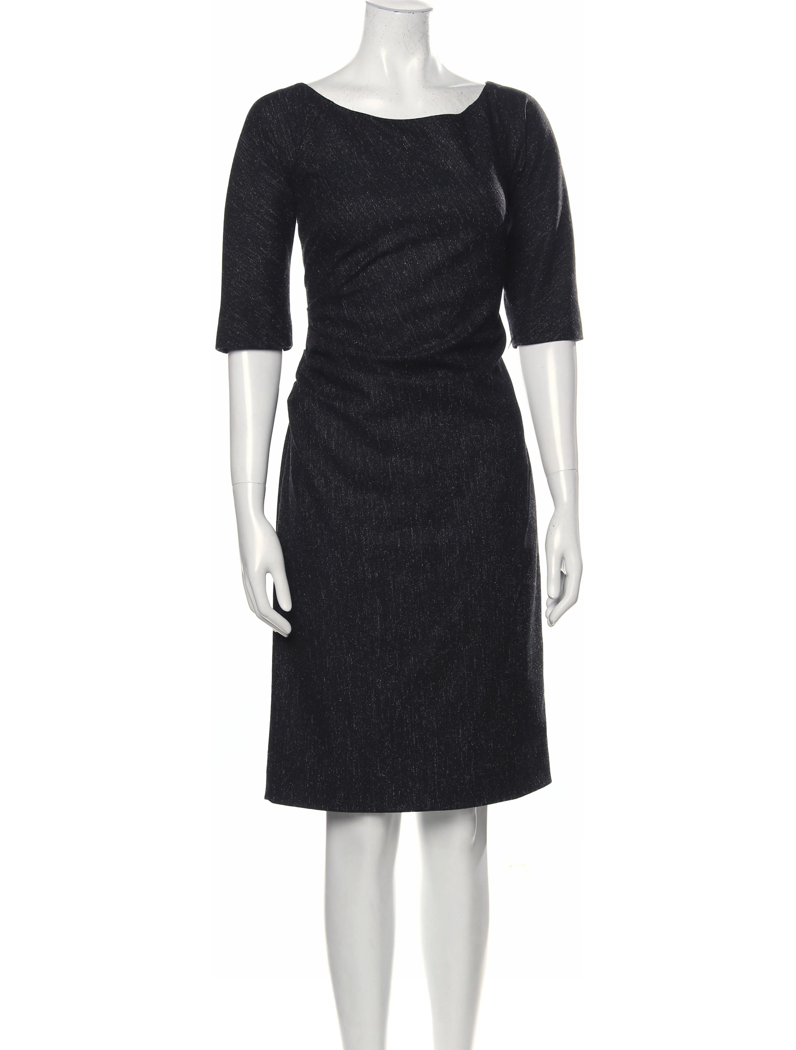 Lela RoseBateau Neckline Knee-Length Dress