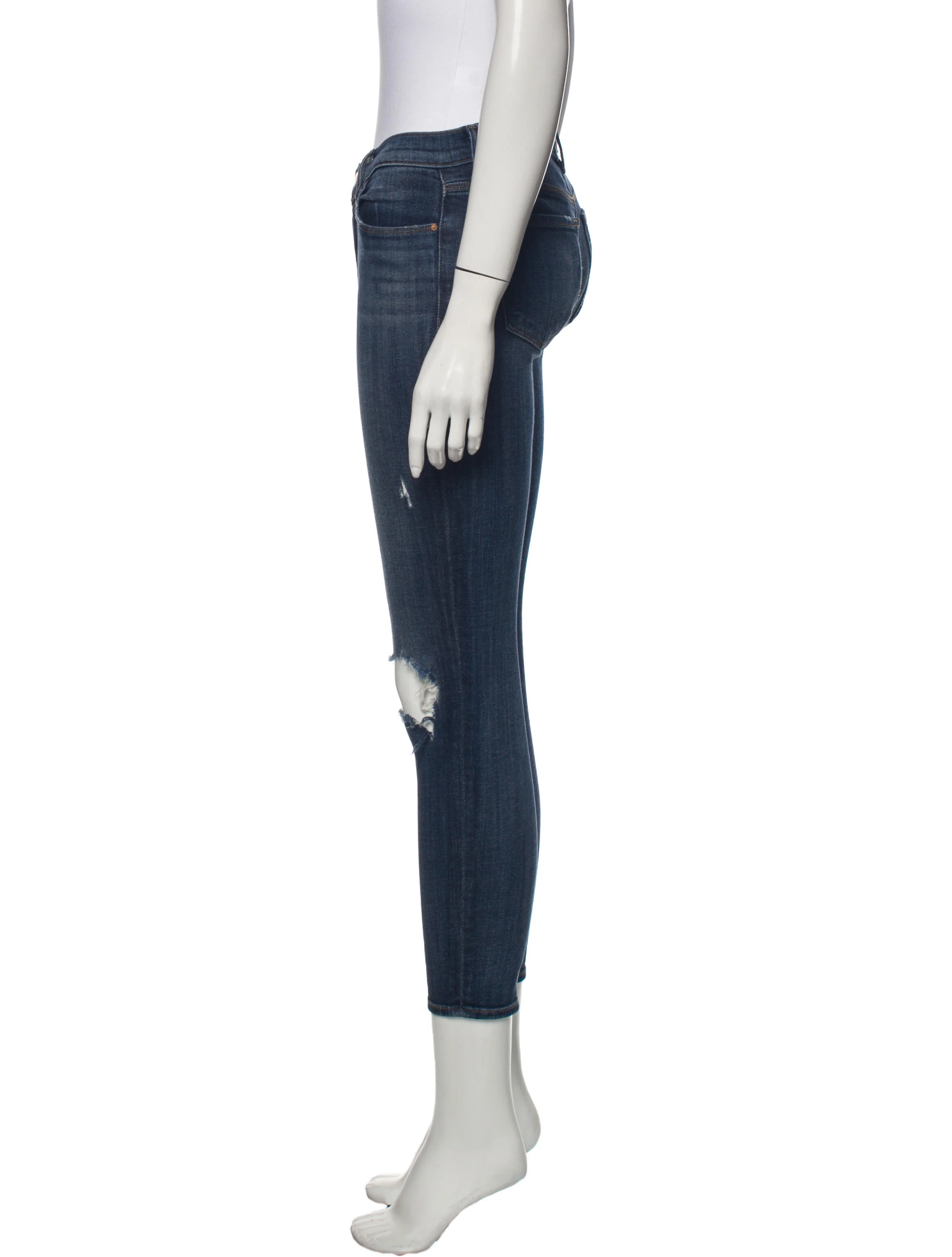 J BrandMid-Rise Skinny Leg Jeans