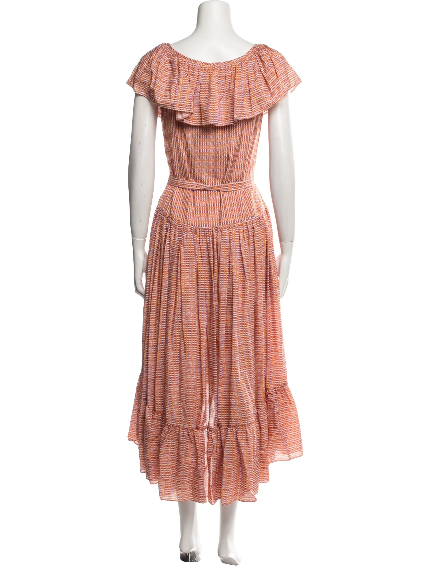 LHDStriped Long Dress