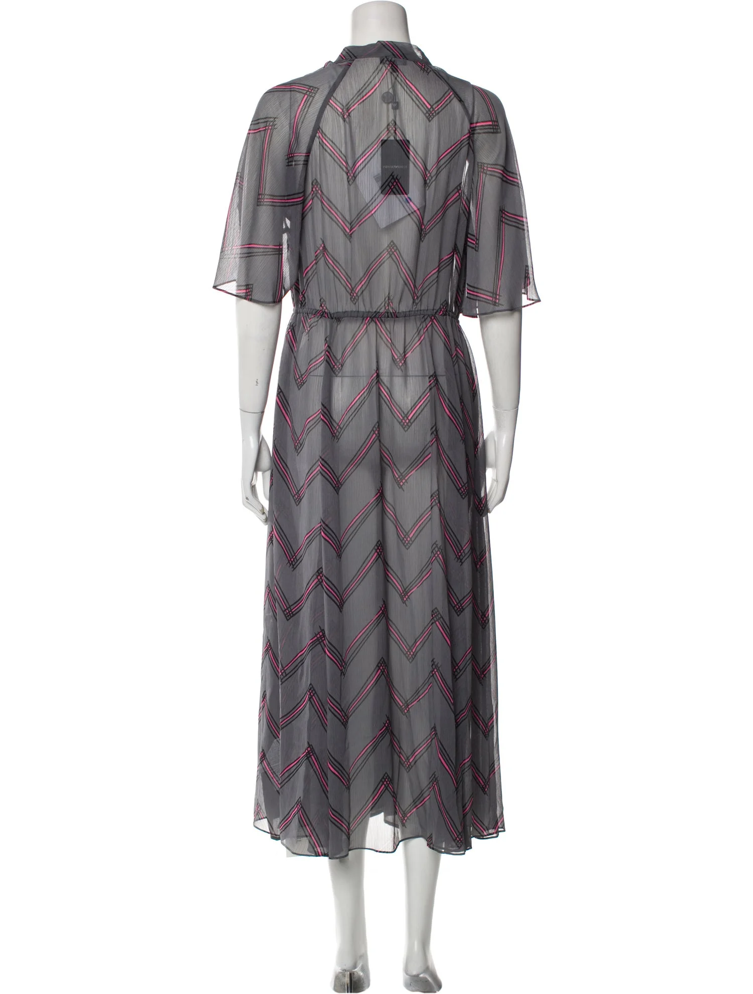 Emporio ArmaniPrinted Long Dress w/ Tags