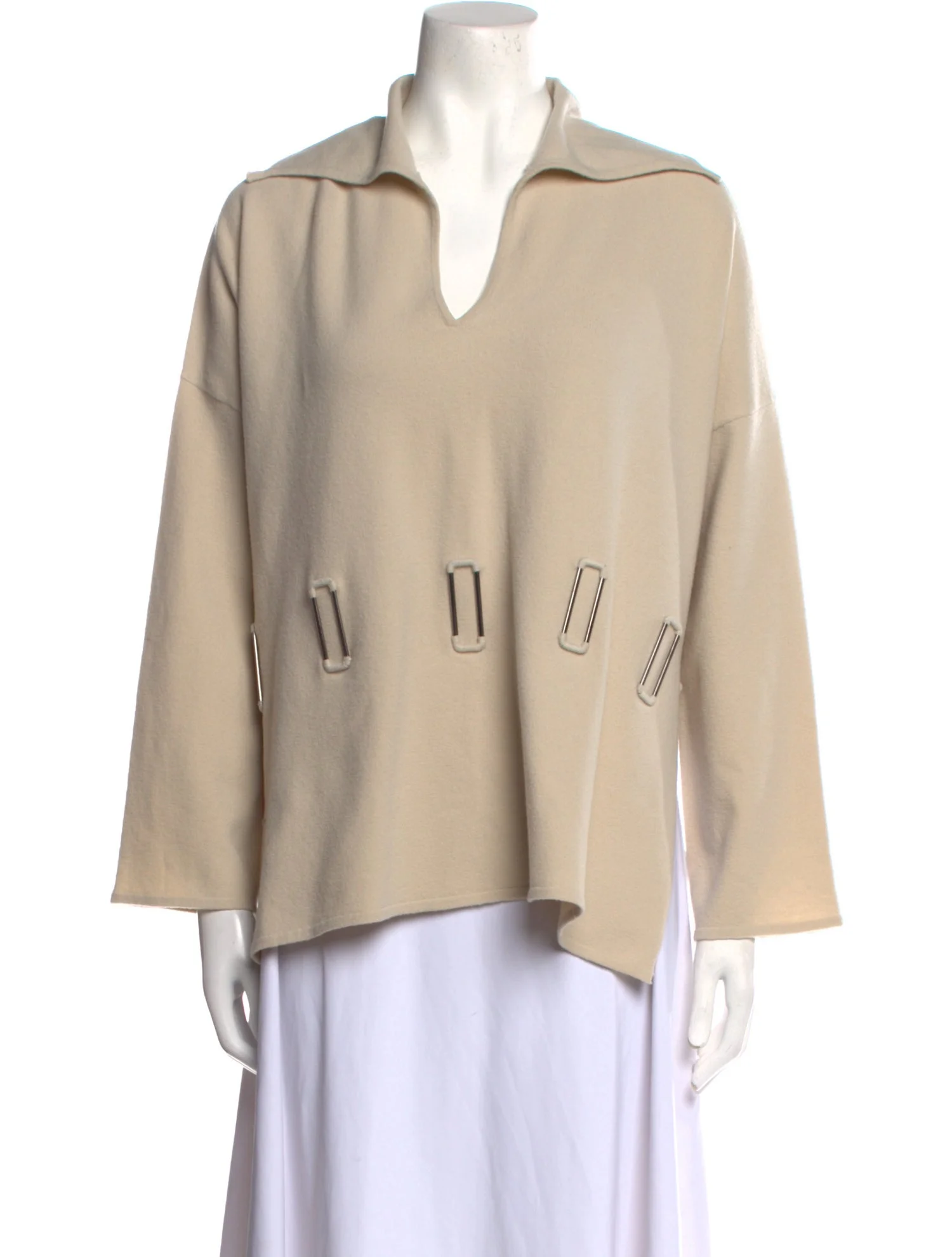 PierAntonioGaspariWool V-Neck Sweater w/ Tags