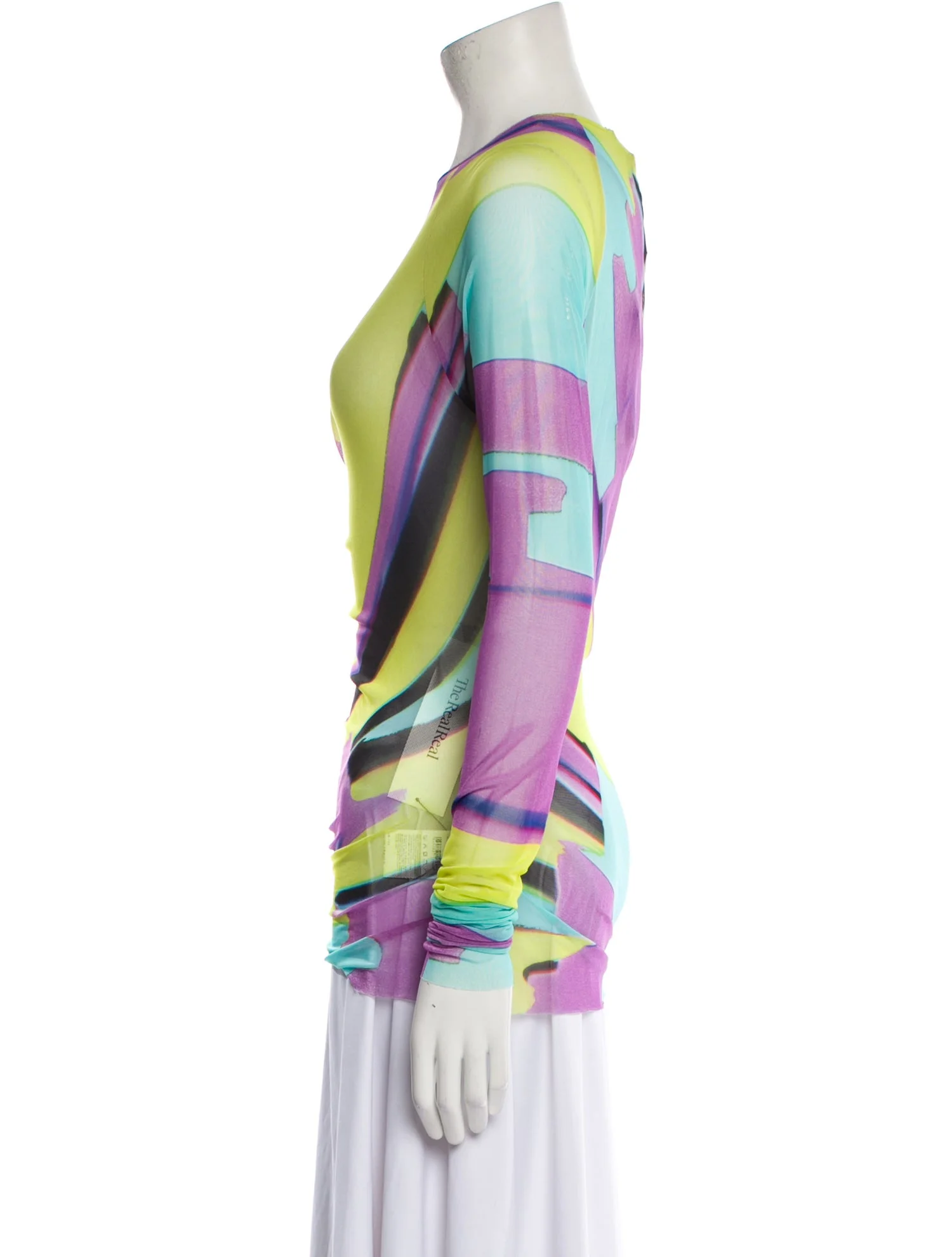 MSGMMesh Printed Sweatshirt w/ Tags