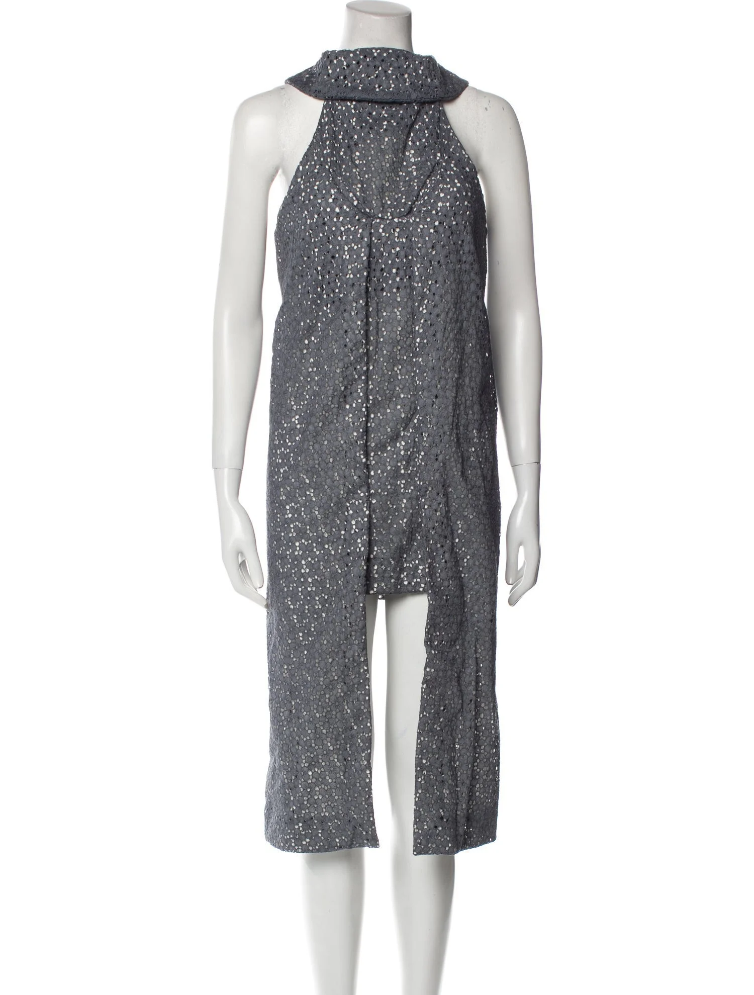 Andre WalkerMock Neck Midi Length Dress